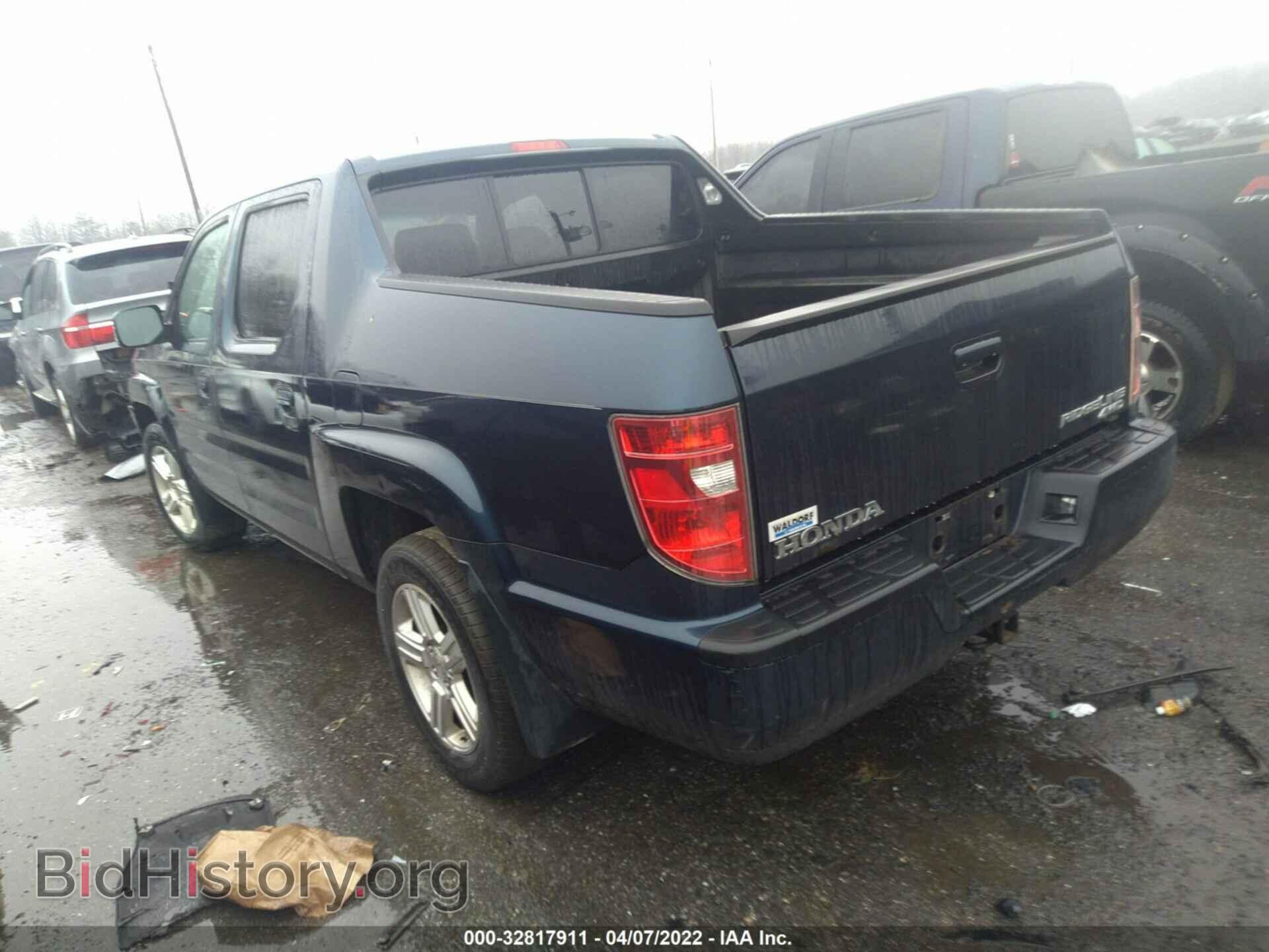 2010 HONDA RIDGELINE - VIN: 5FPYK1F54AB011373 - Фото 3