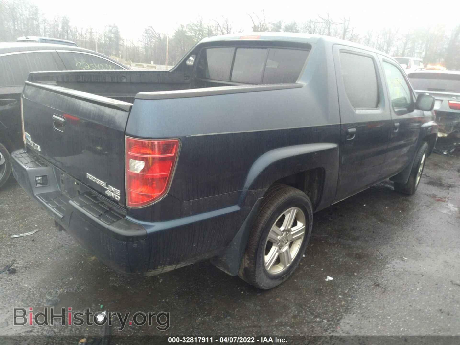 2010 HONDA RIDGELINE - VIN: 5FPYK1F54AB011373 - Фото 4