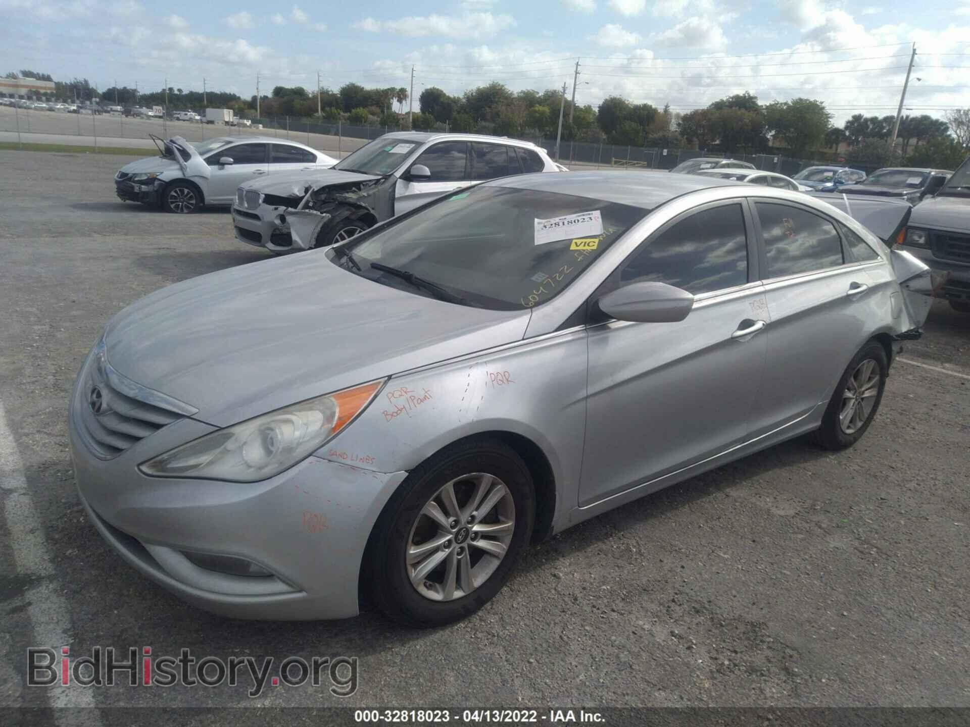 2013 HYUNDAI SONATA - VIN: 5NPEB4AC9DH604722 - Фото 2