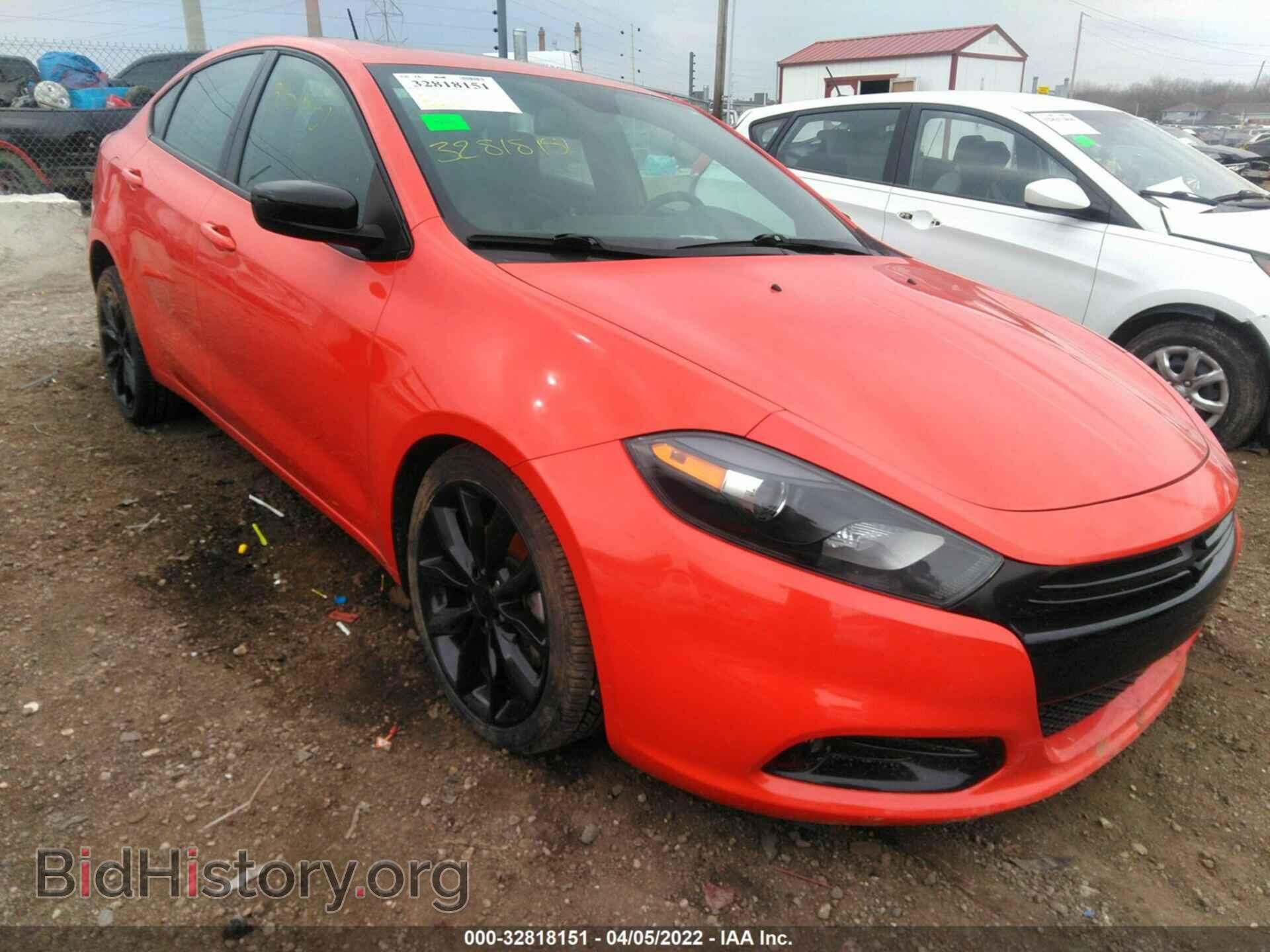 Фотография 1C3CDFBB4GD701182 - DODGE DART 2016