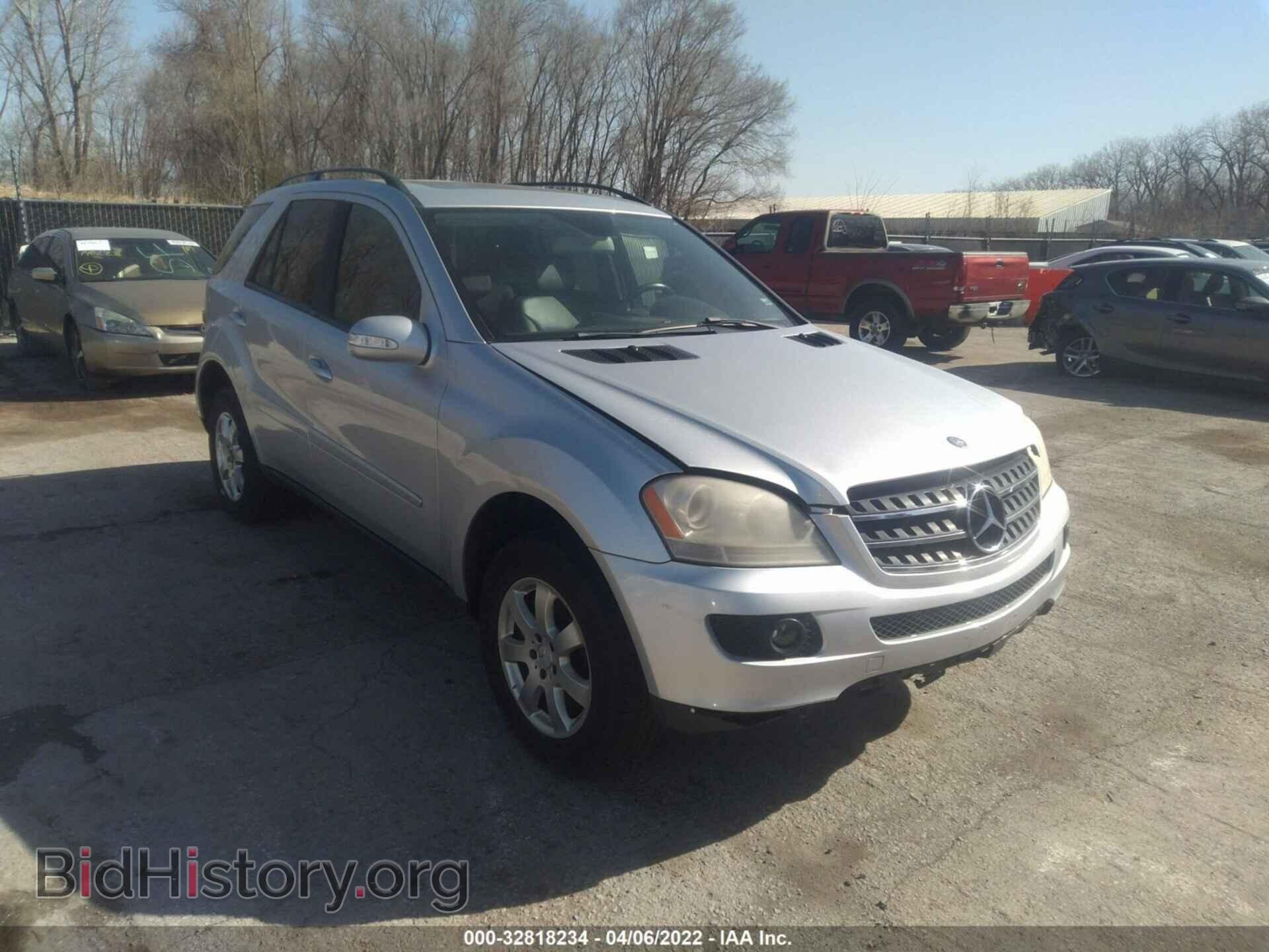 Photo 4JGBB86E17A252151 - MERCEDES-BENZ M-CLASS 2007
