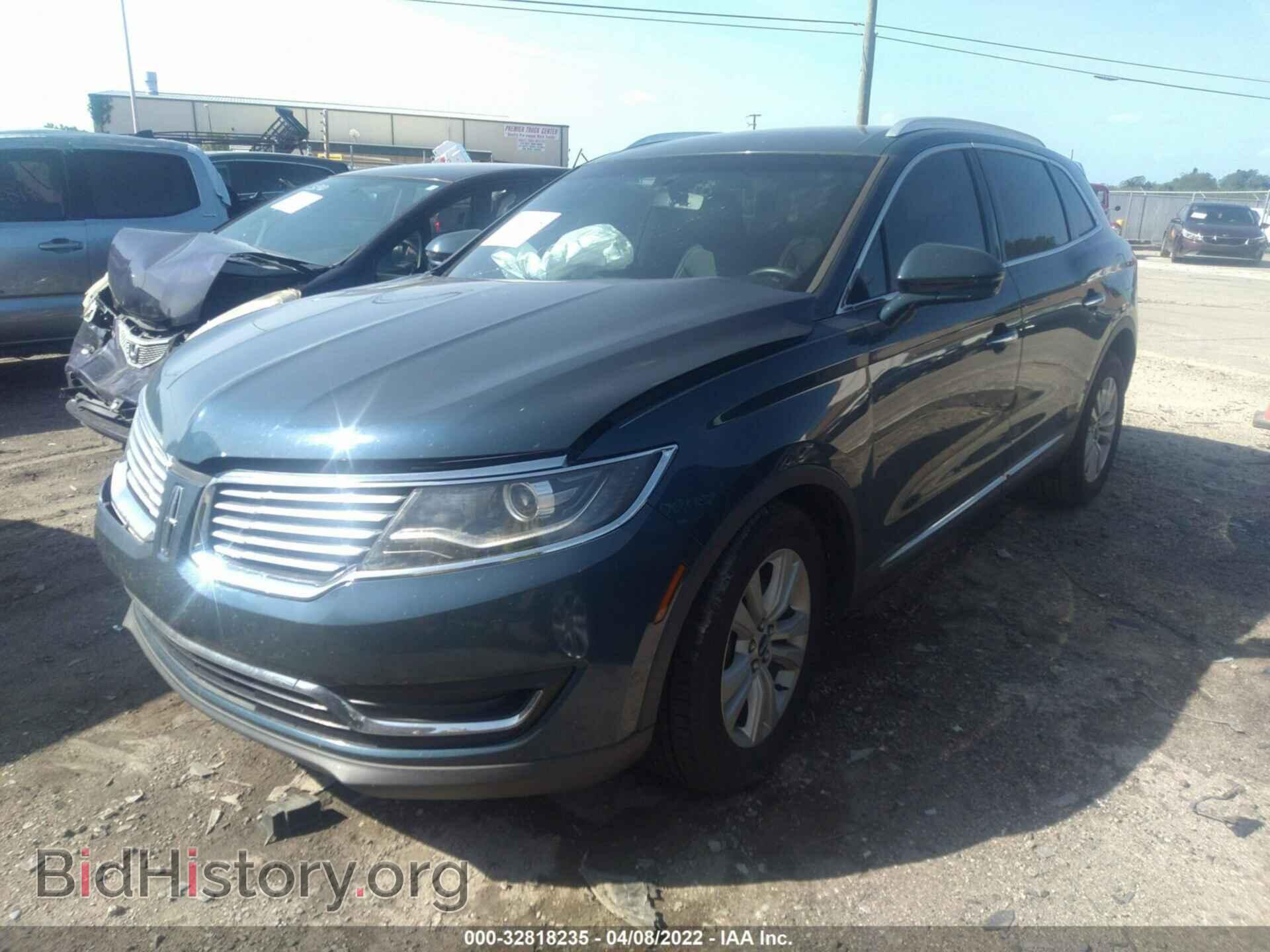 2016 LINCOLN MKX - VIN: 2LMTJ6JP6GBL51433 - Фото 2