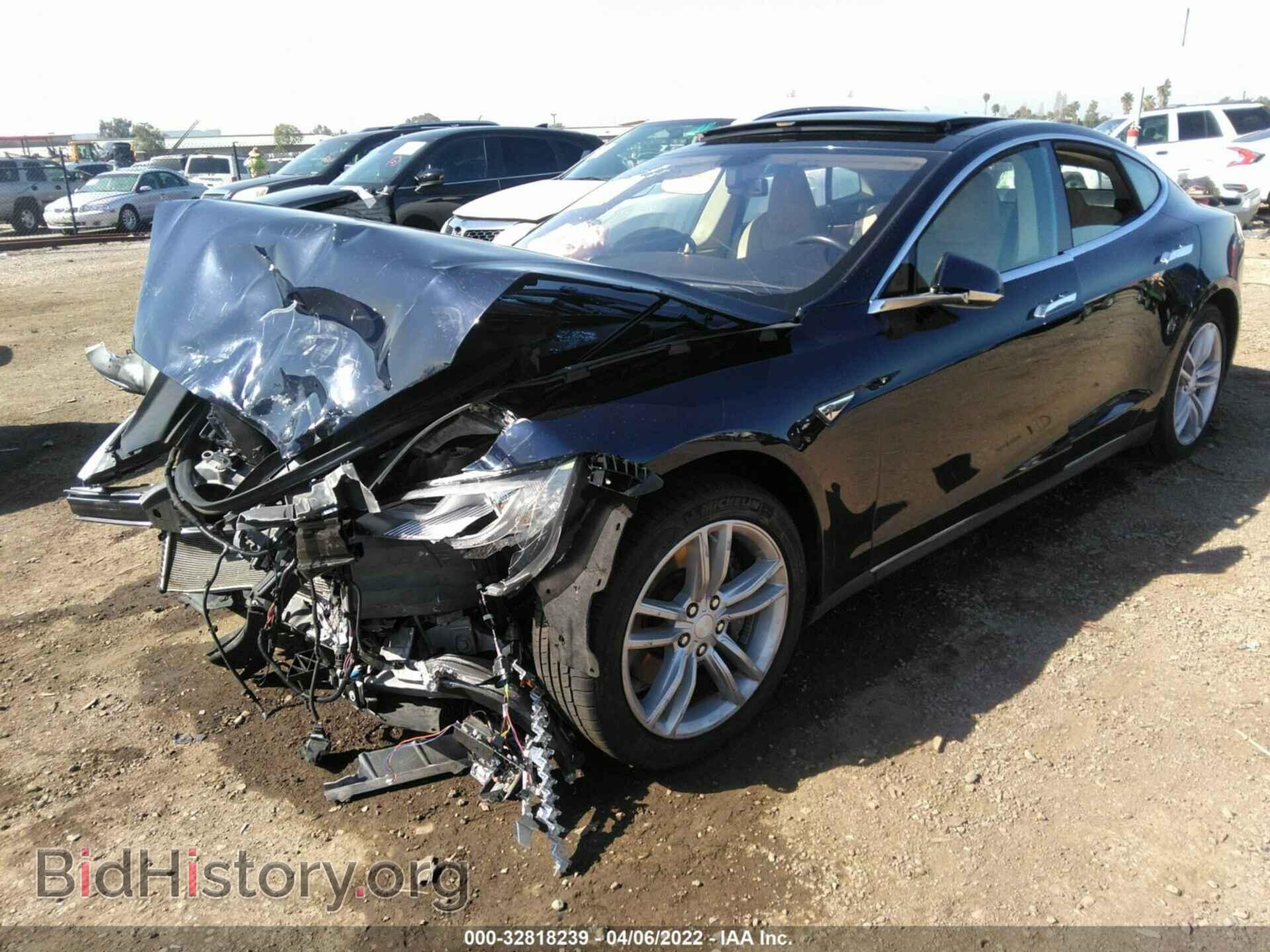 2014 TESLA MODEL S - VIN: 5YJSA1H12EFP50064 - Фото 2