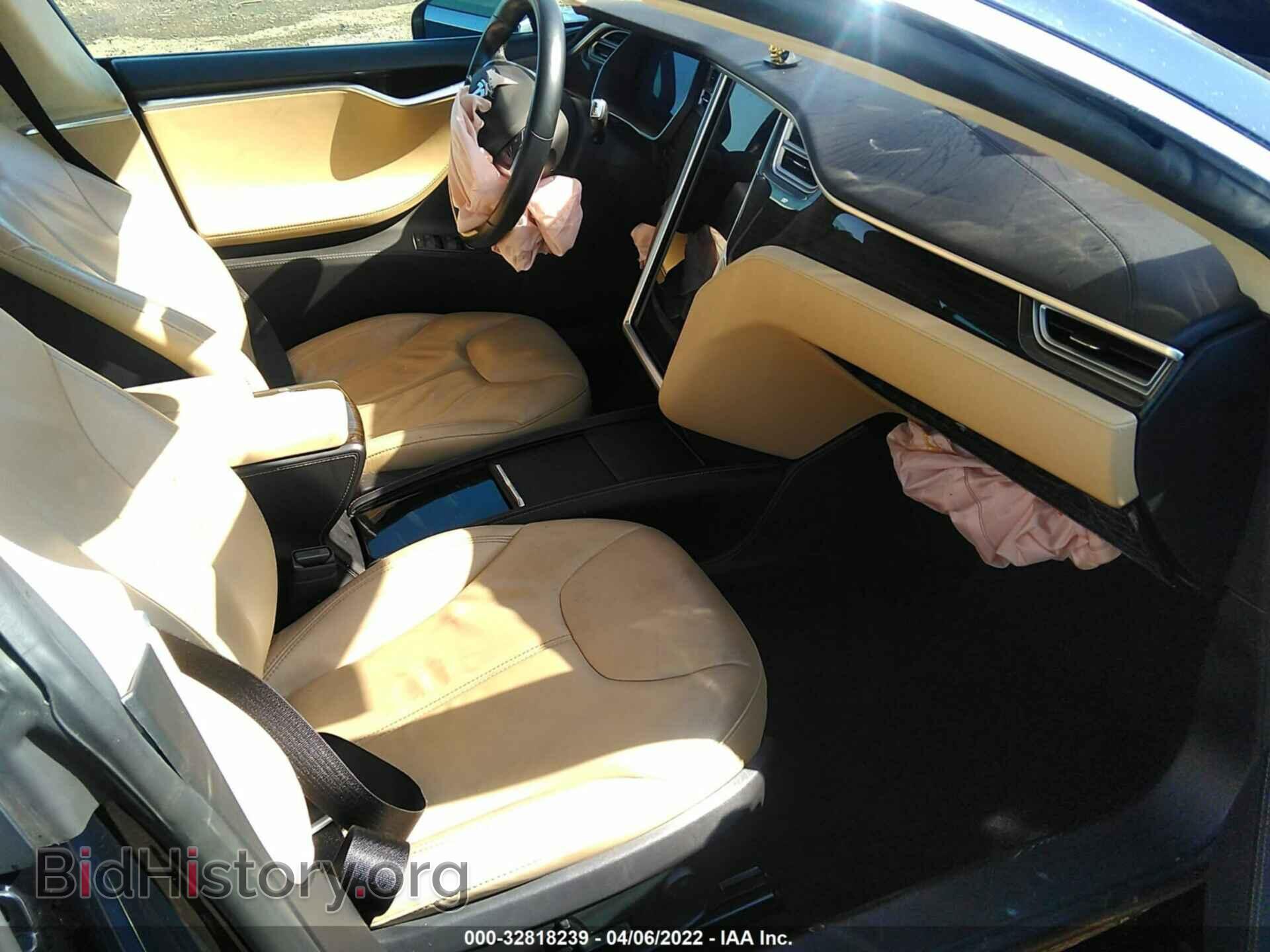2014 TESLA MODEL S - VIN: 5YJSA1H12EFP50064 - Фото 5