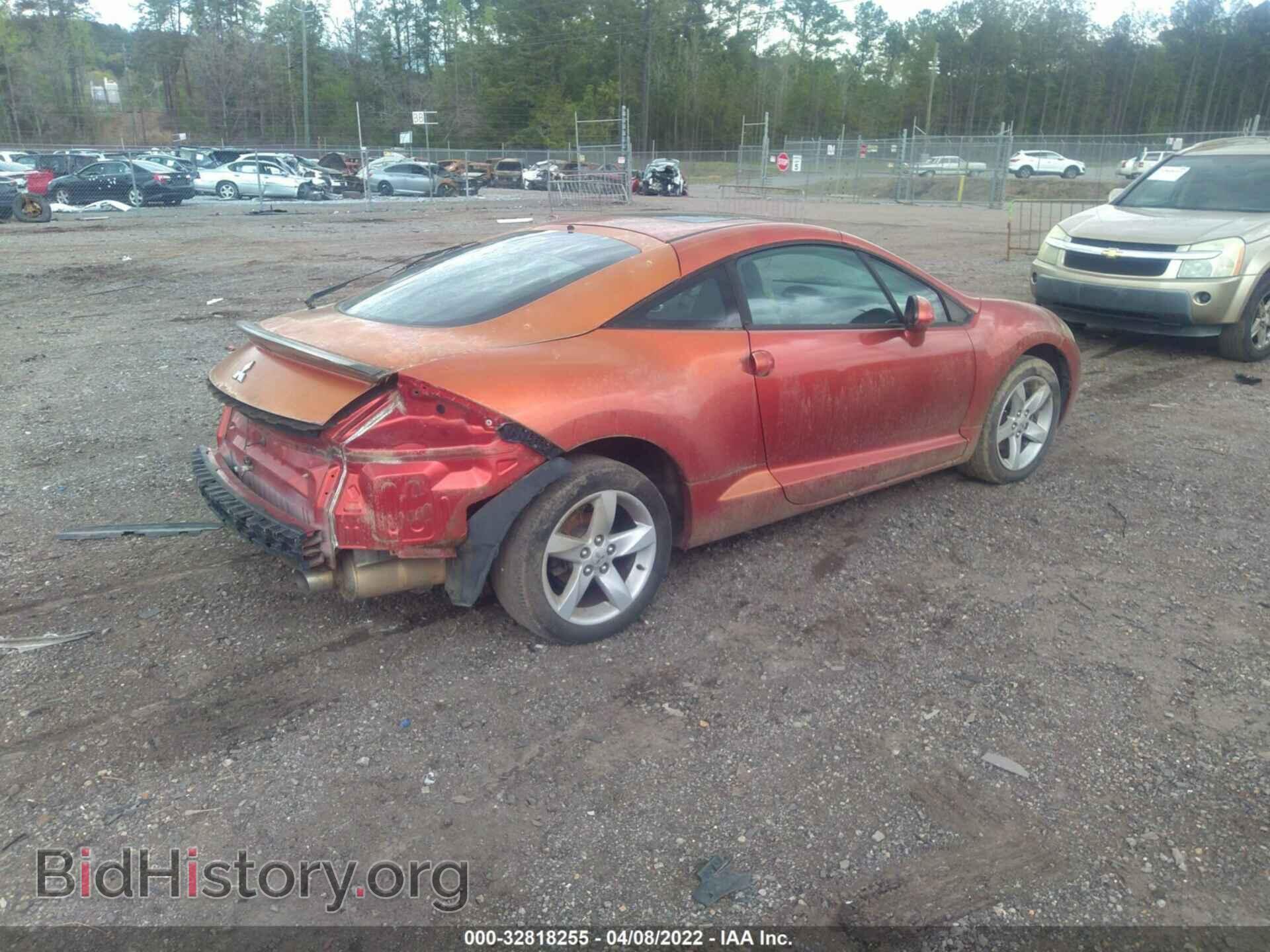 2007 MITSUBISHI ECLIPSE - VIN: 4A3AK24F27E024576 - Photo 4