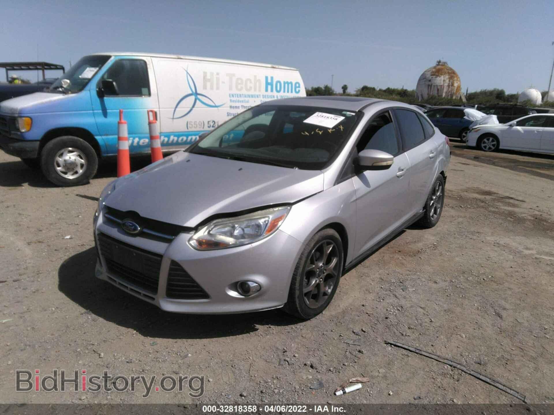 2013 FORD FOCUS - VIN: 1FADP3F2XDL335302 - Фото 2