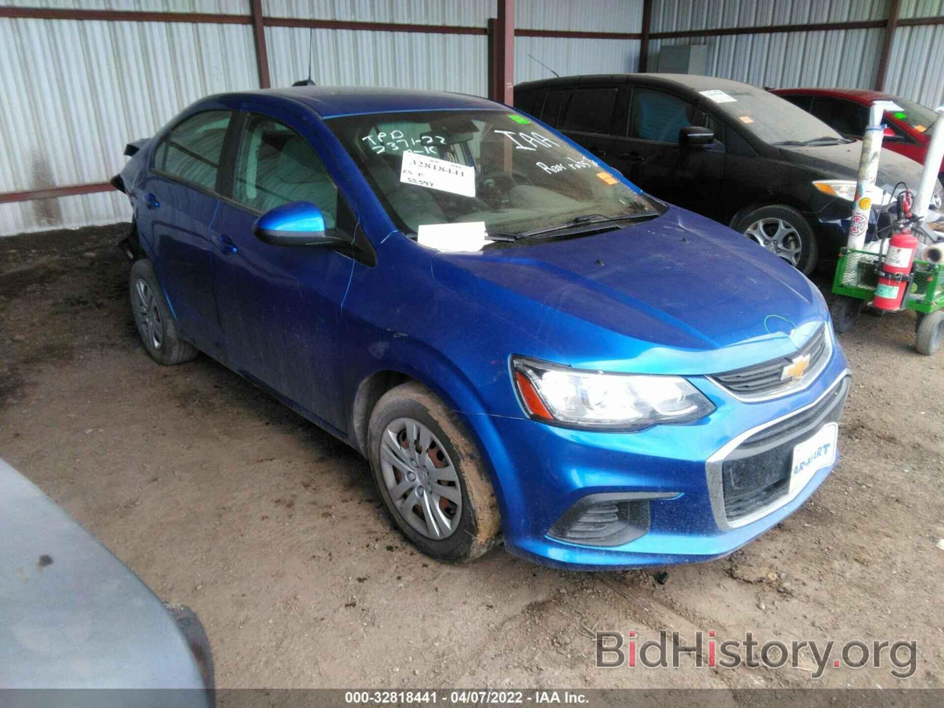 Photo 1G1JB5SH3H4135534 - CHEVROLET SONIC 2017