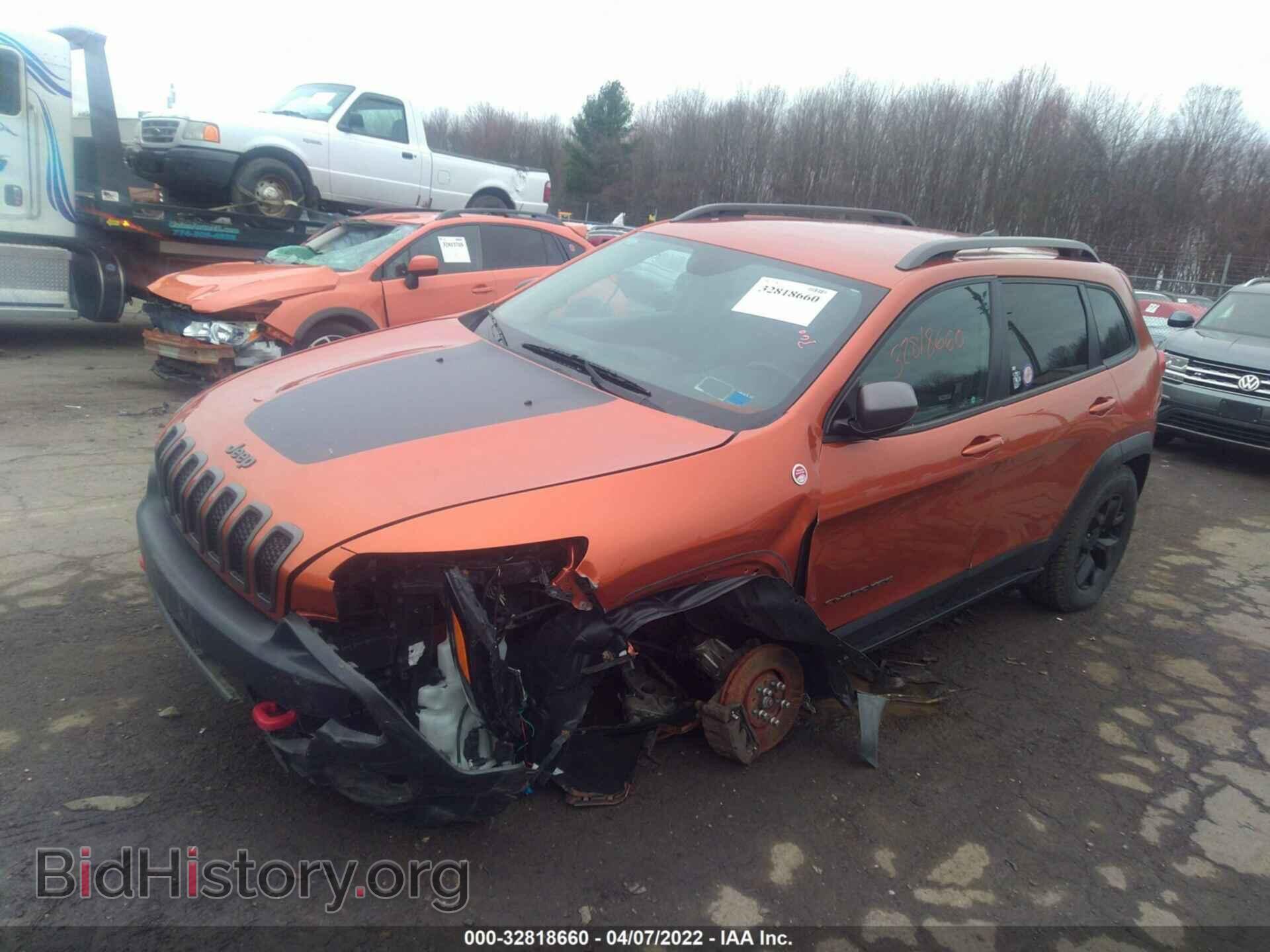 2016 JEEP CHEROKEE - VIN: 1C4PJMBS5GW155121 - Фото 2