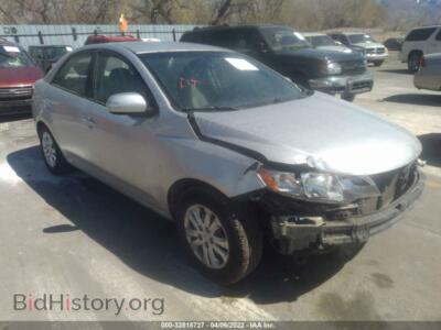 2010 Kia FORTE EX, серебристый — VIN KNAFU4A20A5230886, IAAI
