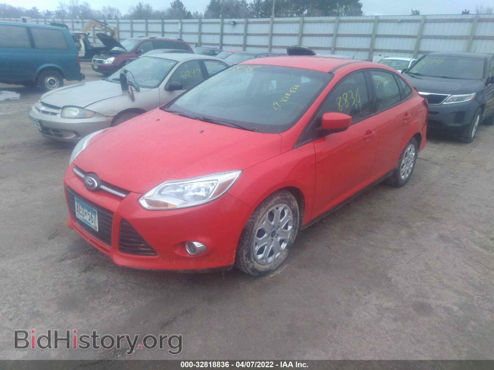 2012 FORD FOCUS - VIN: 1FAHP3F24CL257602 - Фото 2