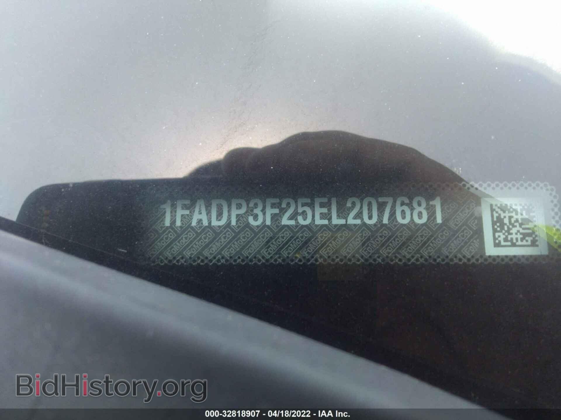 2014 FORD FOCUS - VIN: 1FADP3F25EL207681 - Фото 9