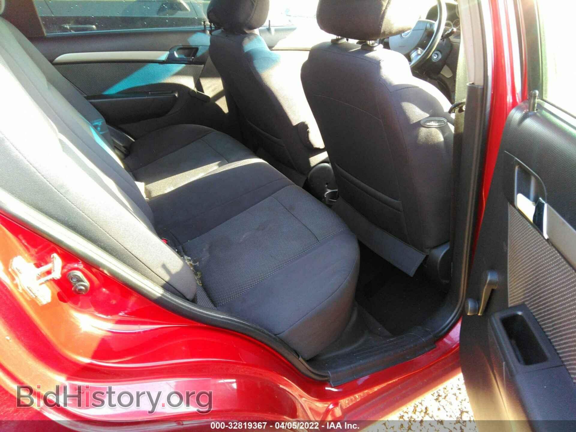 2007 CHEVROLET AVEO - VIN: KL1TD56667B089931 - Фото 8