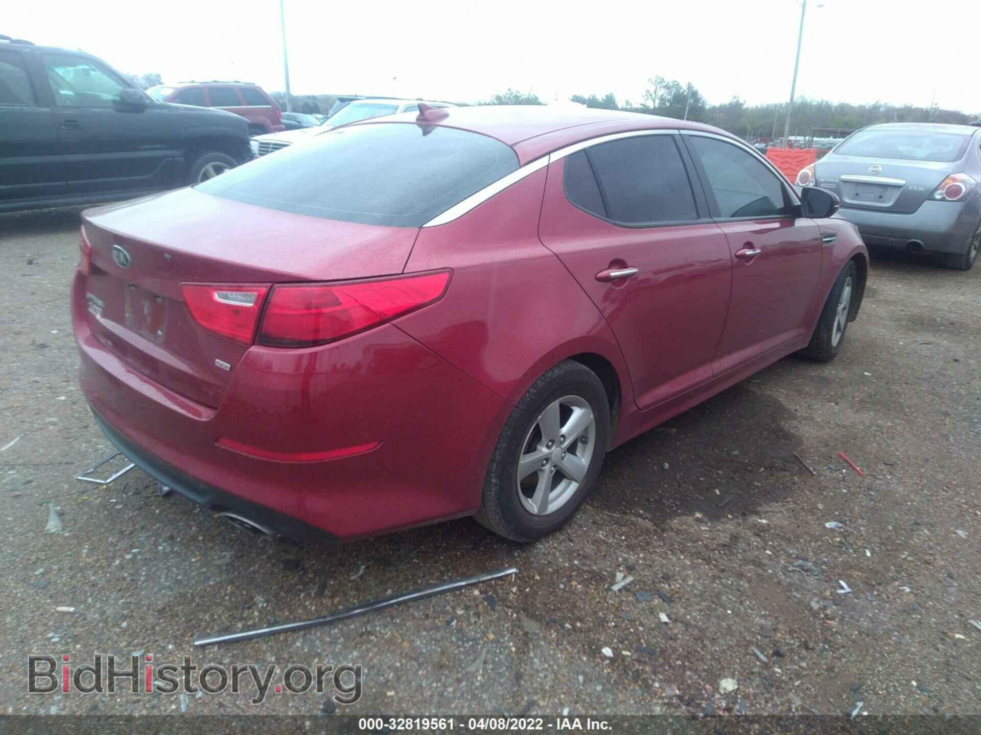 2015 KIA OPTIMA - VIN: 5XXGM4A78FG457684 - Фото 4