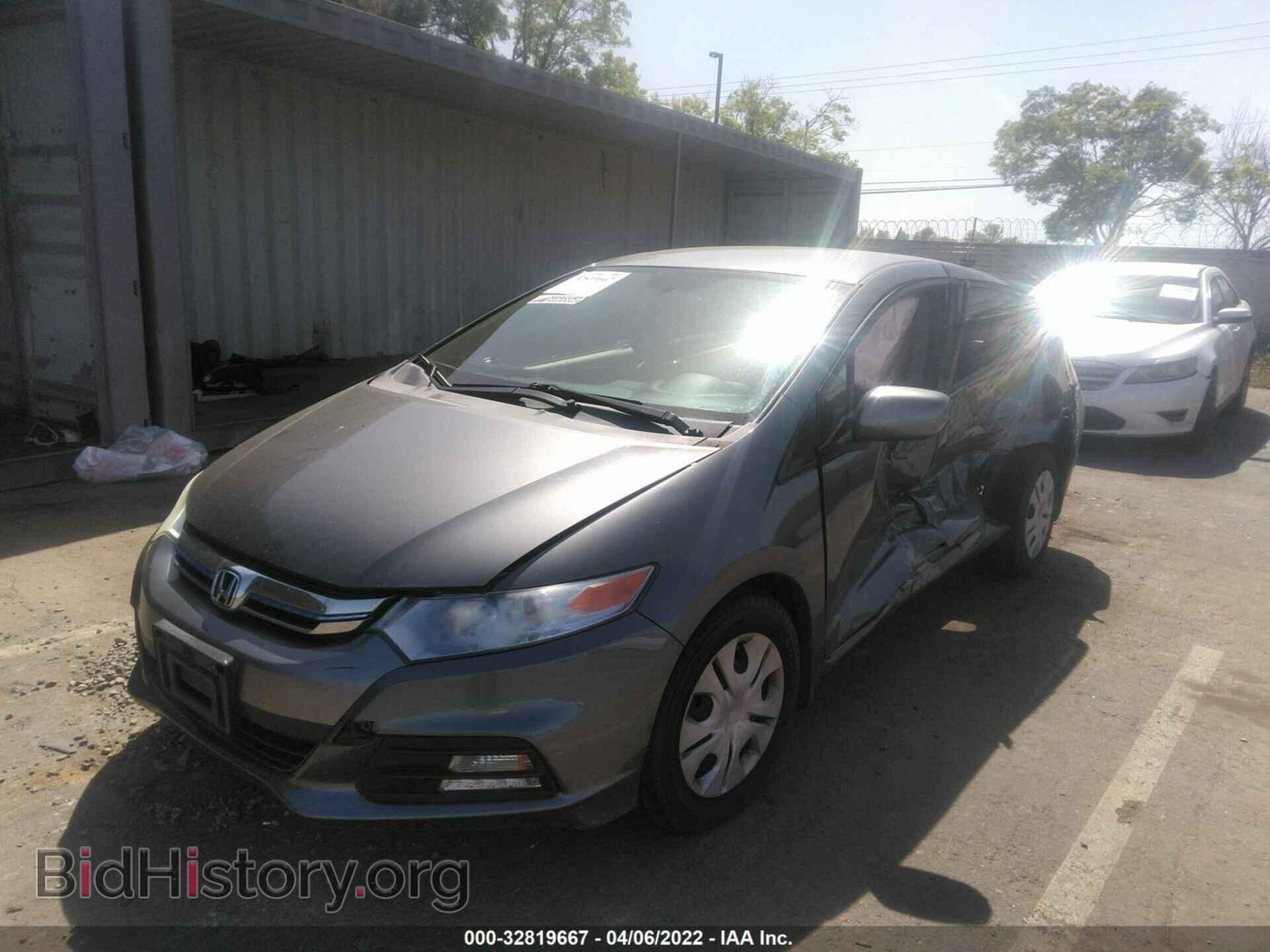2013 HONDA INSIGHT - VIN: JHMZE2H5XDS003775 - Фото 2