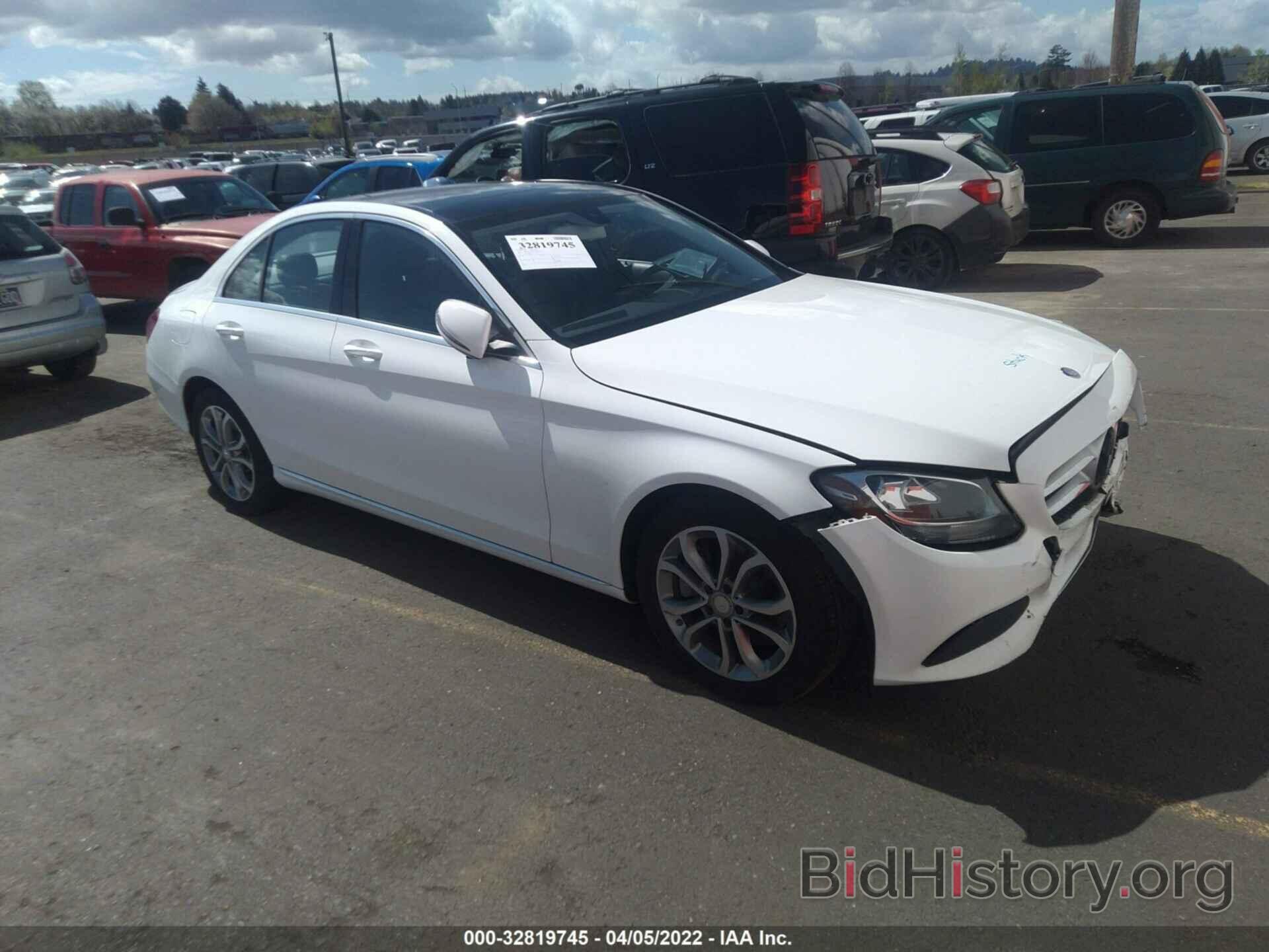 Photo 55SWF4JB9GU111155 - MERCEDES-BENZ C-CLASS 2016