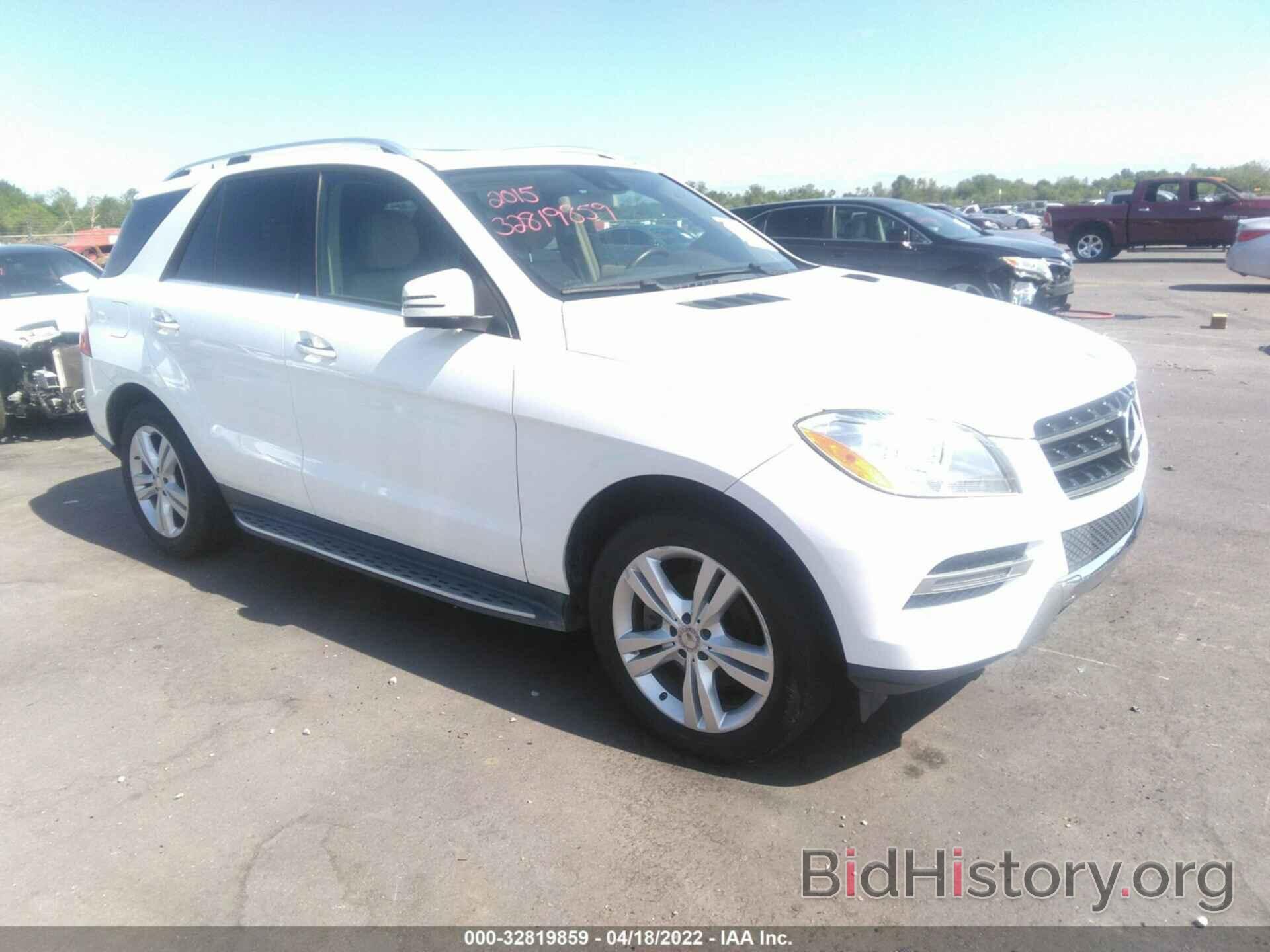 Photo 4JGDA5HB3FA501318 - MERCEDES-BENZ M-CLASS 2015