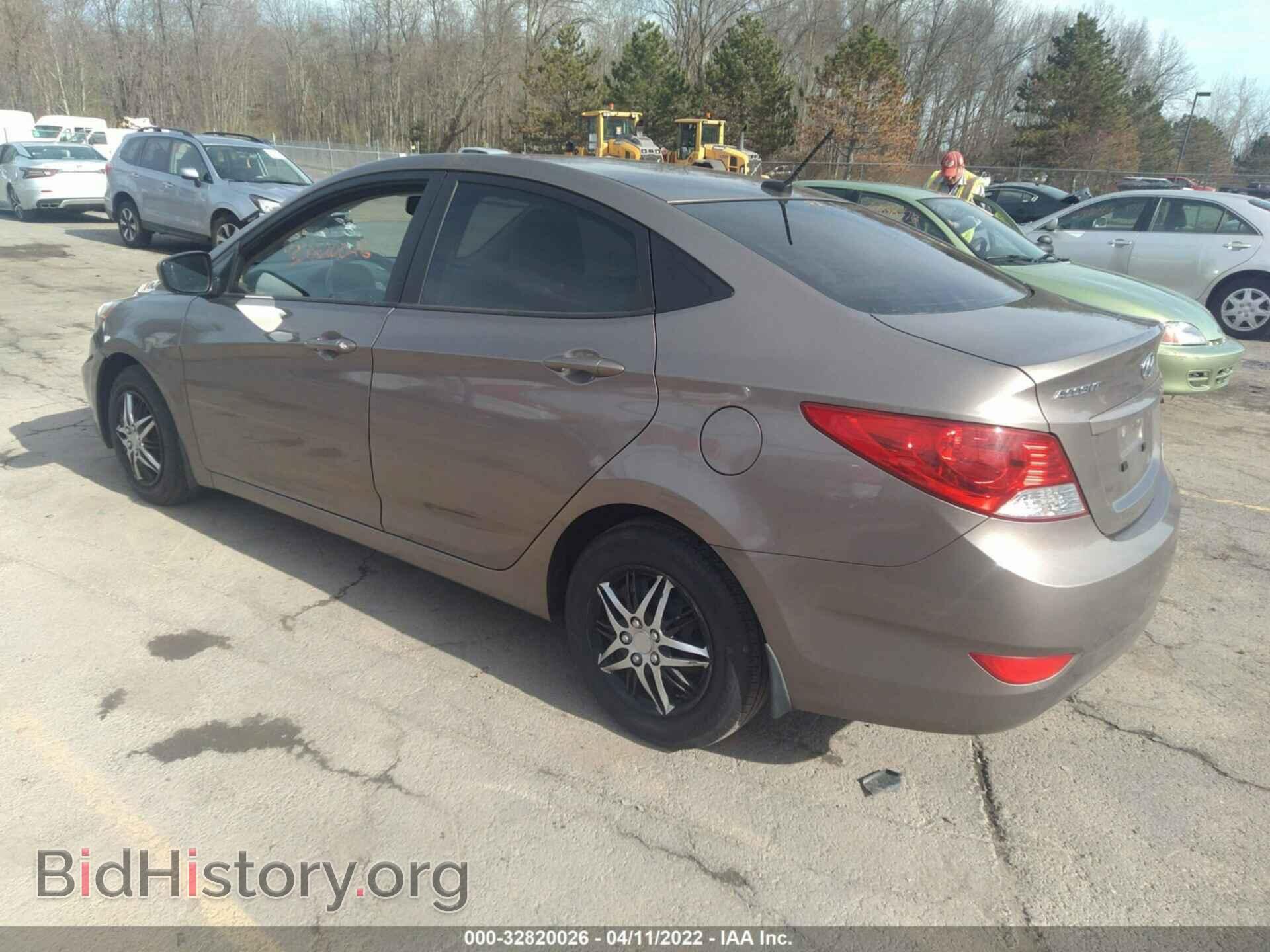 2013 HYUNDAI ACCENT - VIN: KMHCT4AE9DU399684 - Фото 3