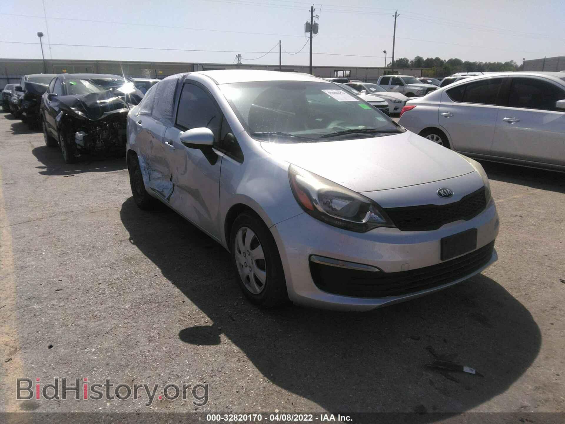 Фотография KNADM4A31G6691680 - KIA RIO 2016