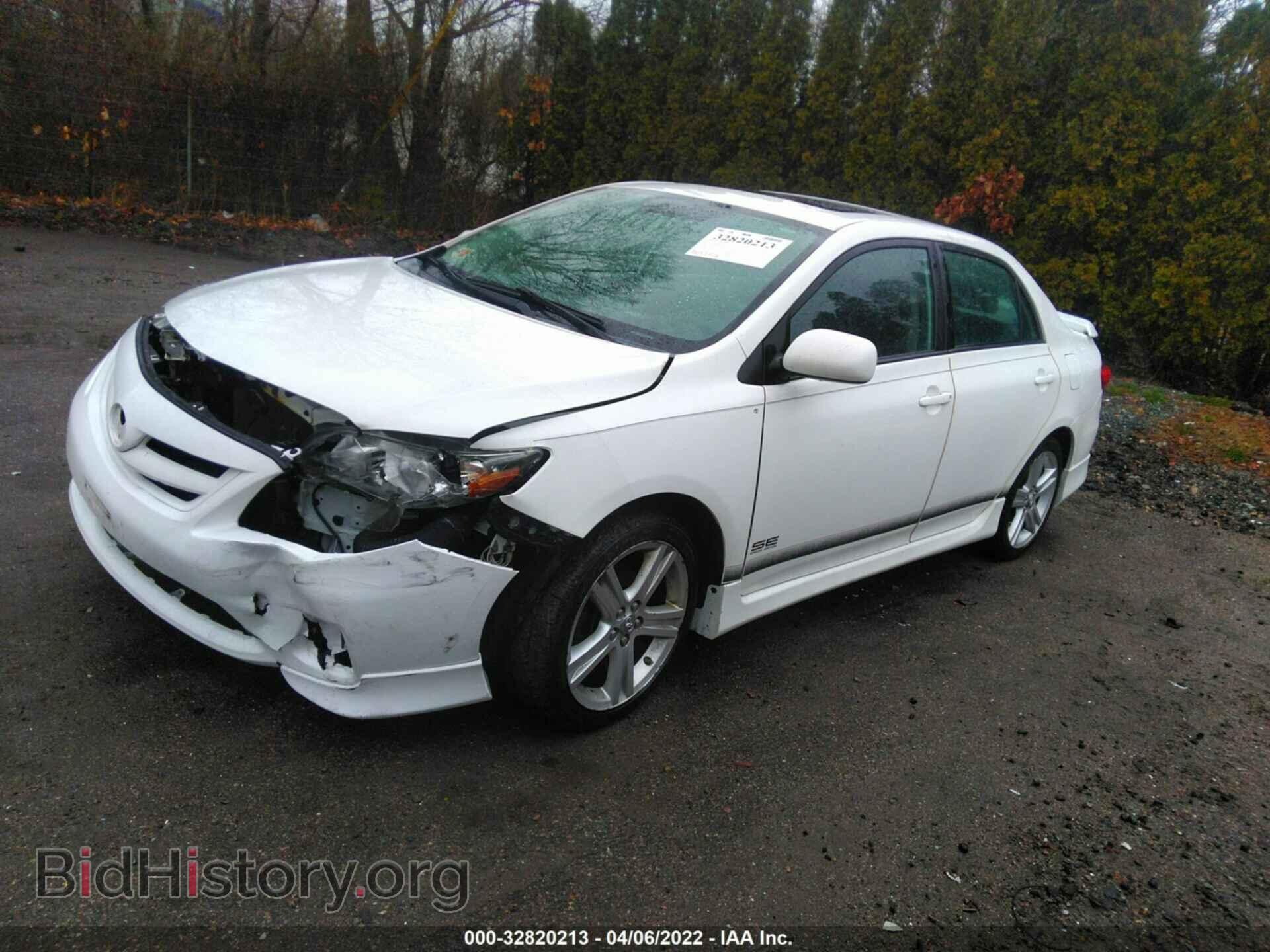 2013 TOYOTA COROLLA - VIN: 2T1BU4EE7DC126991 - Фото 2