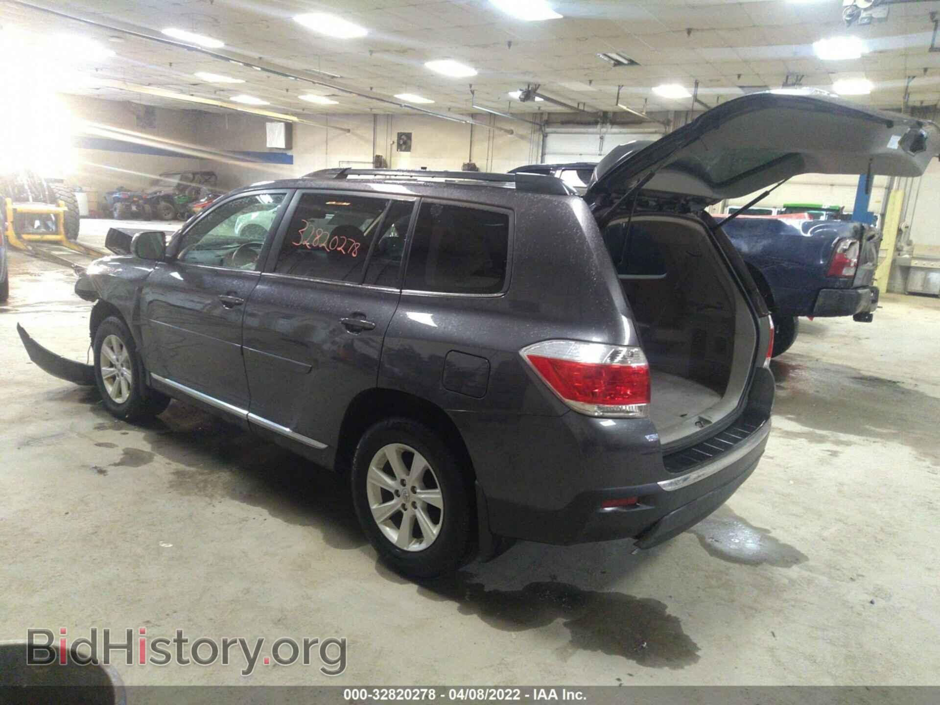 2012 TOYOTA HIGHLANDER - VIN: 5TDBK3EH1CS169237 - Фото 3