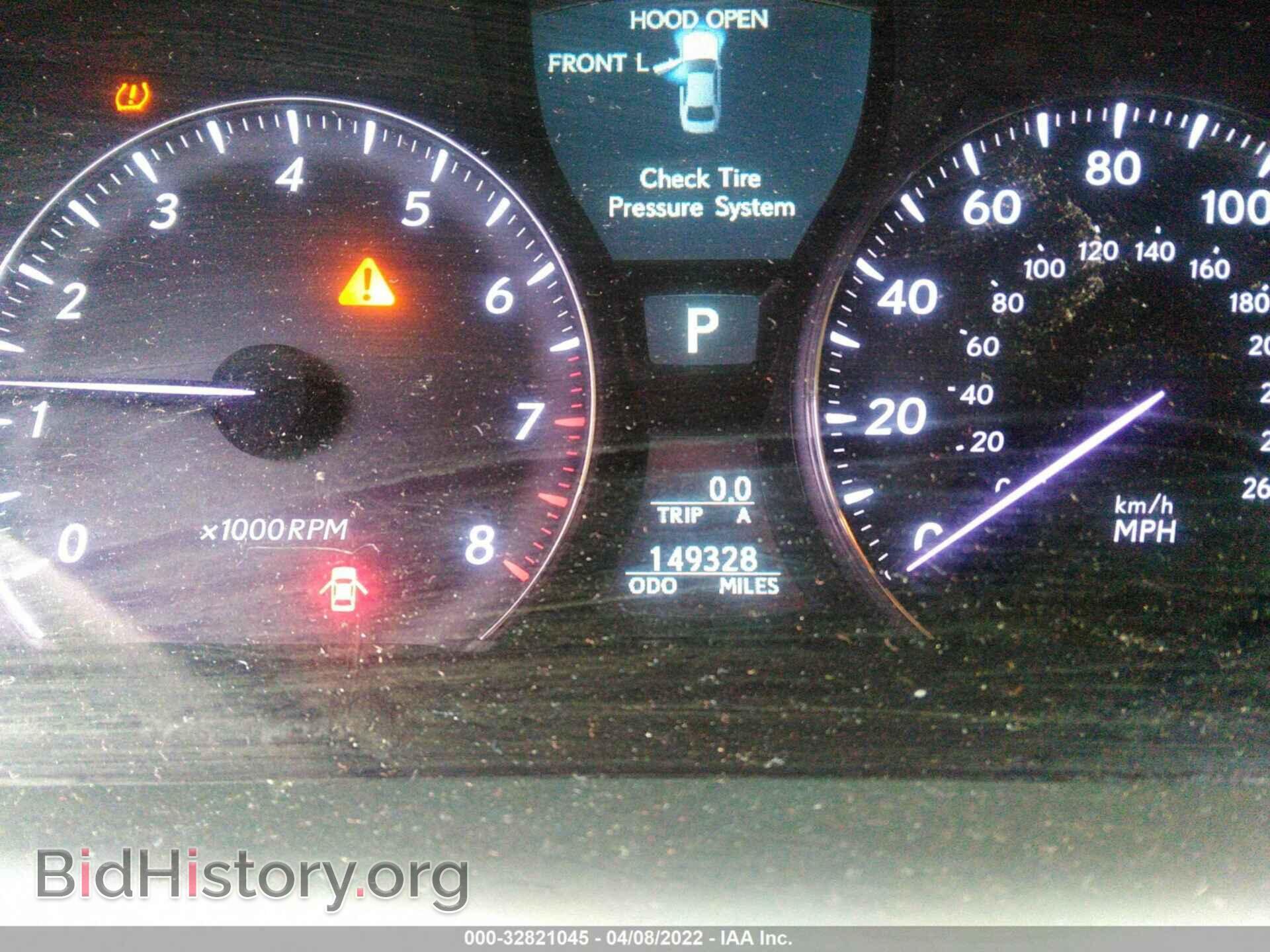 2007 LEXUS LS 460 - VIN: JTHBL46F175023835 - Фото 7