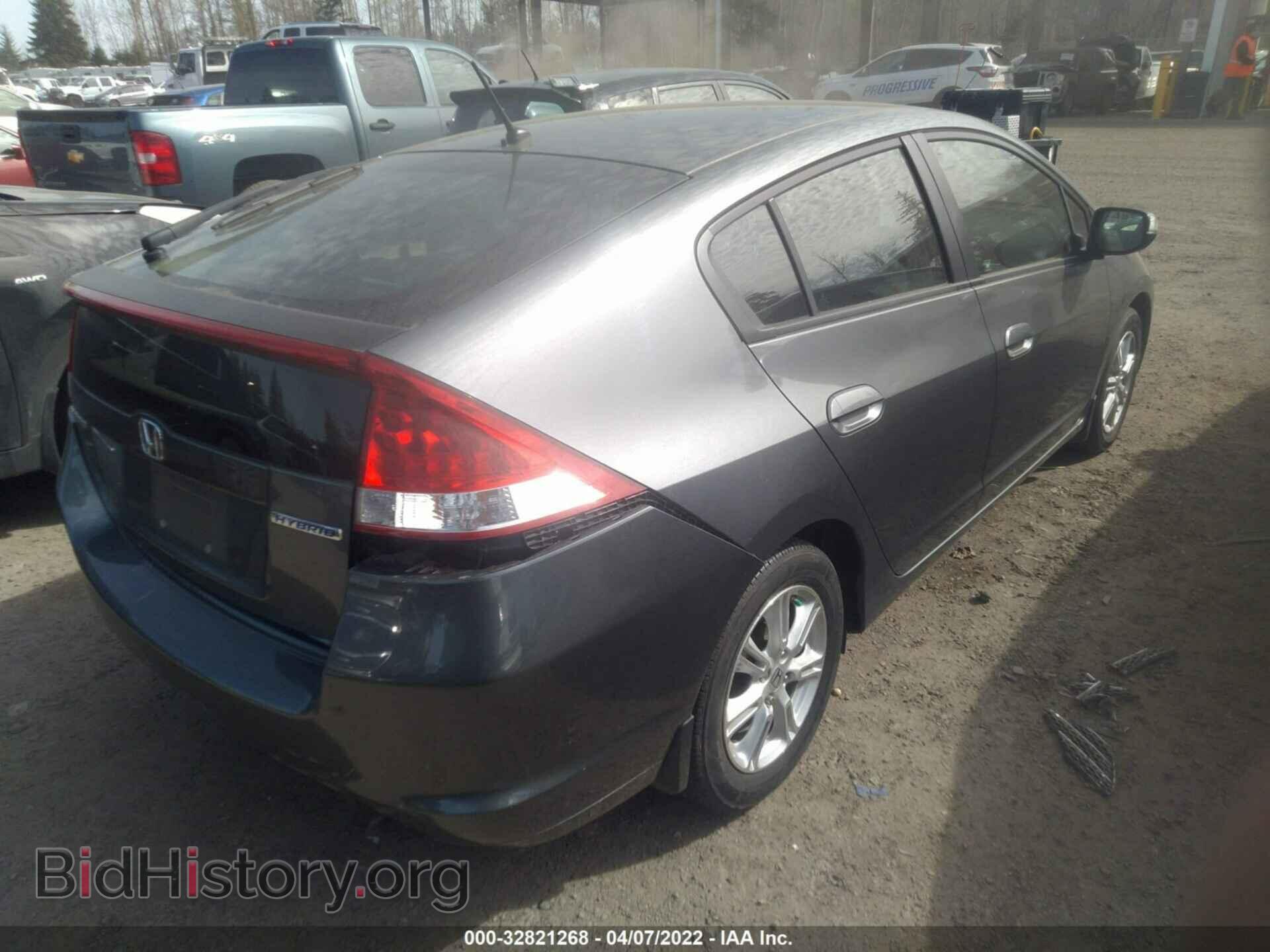 2010 HONDA INSIGHT - VIN: JHMZE2H78AS017378 - Фото 4