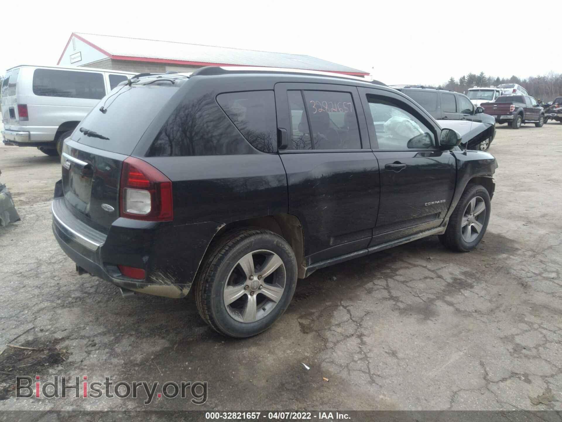 2016 JEEP COMPASS - VIN: 1C4NJDEB3GD745669 - Фото 4
