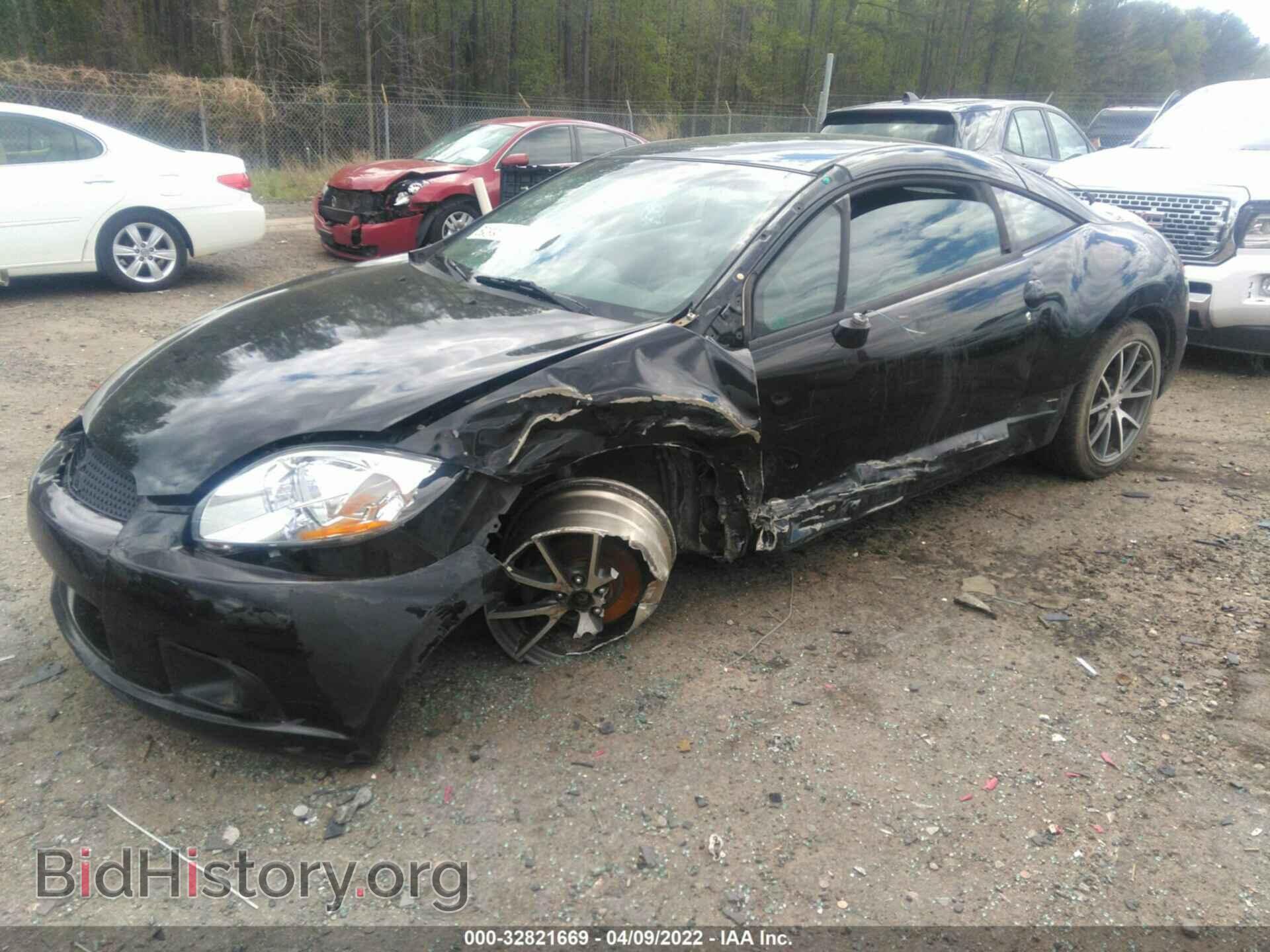 2012 MITSUBISHI ECLIPSE - VIN: 4A31K5DF8CE001749 - Фото 2