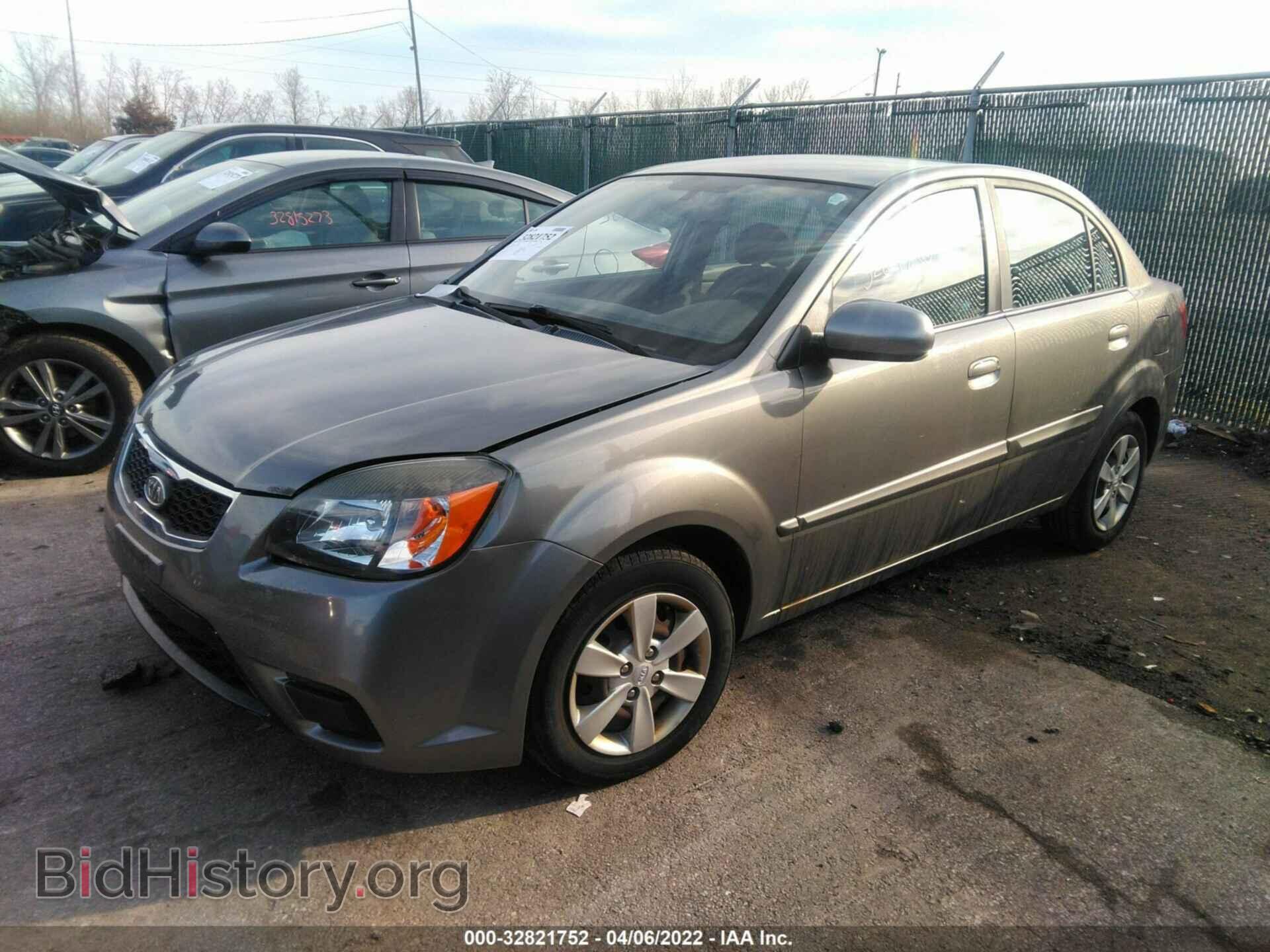 2011 KIA RIO - VIN: KNADH4A39B6734689 - Фото 2