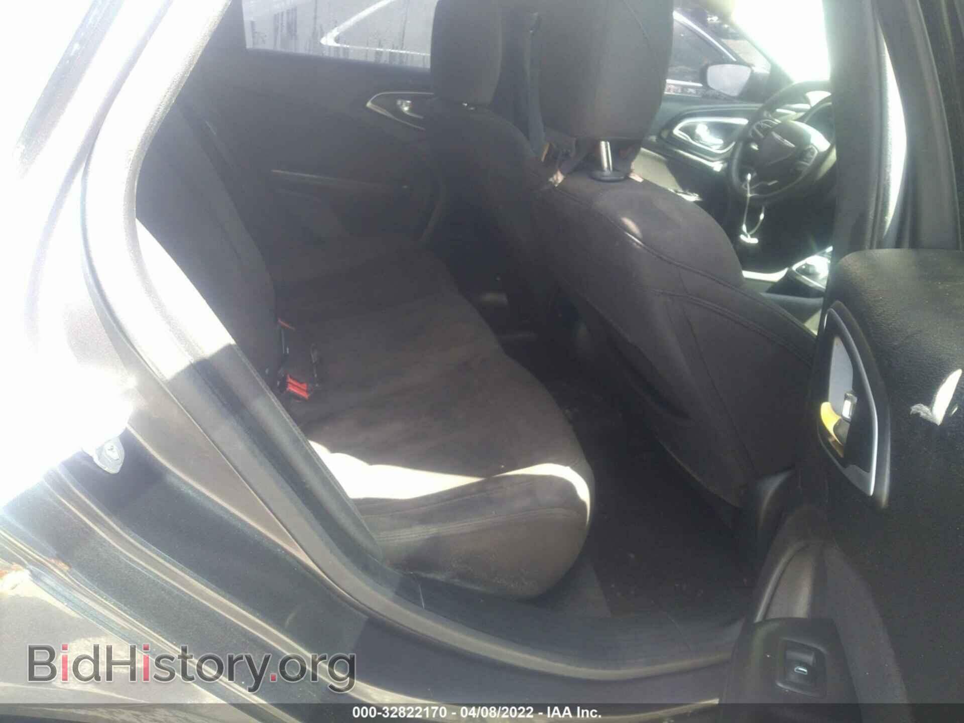 2015 CHRYSLER 200 - VIN: 1C3CCCABXFN502763 - Фото 8