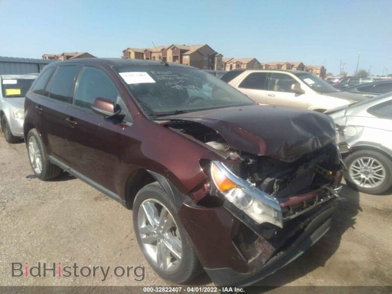 2012 Ford EDGE SEL (VIN 2FMDK3JC3CBA44529) — фото 1 из 11, IAAI, повреждение: передняя часть