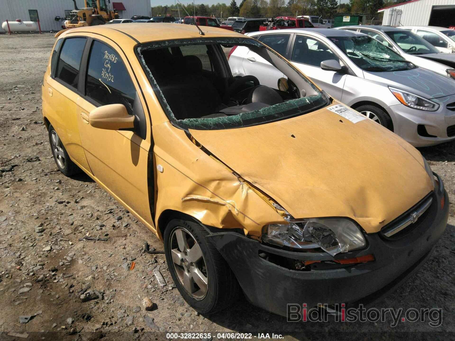 Photo KL1TD66648B076540 - CHEVROLET AVEO 2008