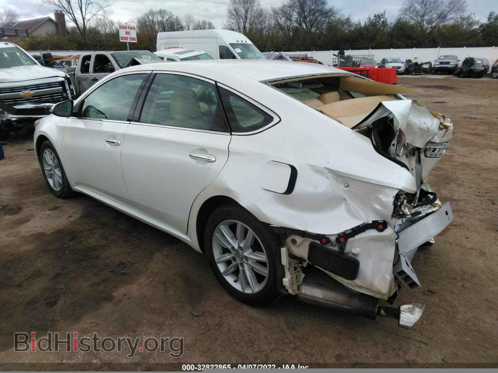 2014 TOYOTA AVALON - VIN: 4T1BK1EB4EU125257 - Фото 3