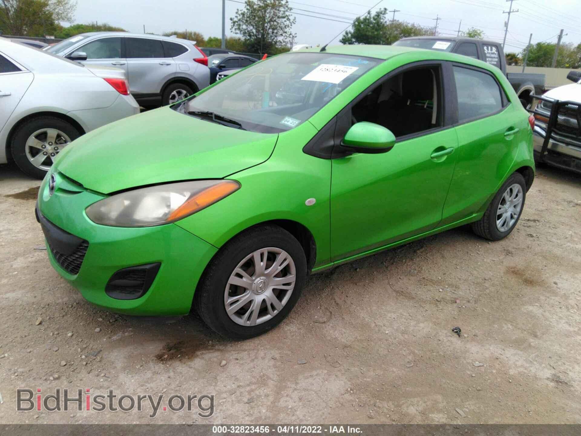 2011 MAZDA MAZDA2 - VIN: JM1DE1HY6B0108922 - Фото 2