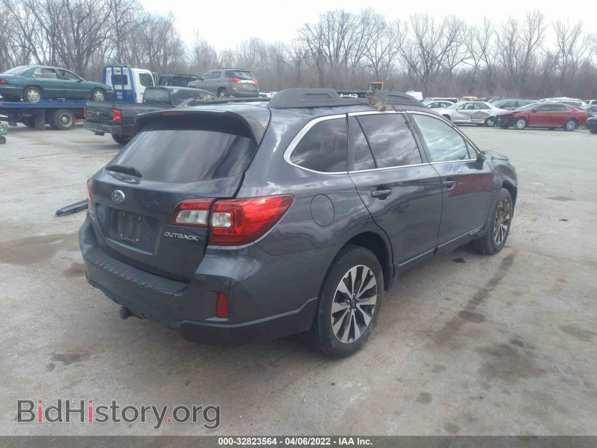 2015 SUBARU OUTBACK - VIN: 4S4BSBLC7F3296772 - Фото 4