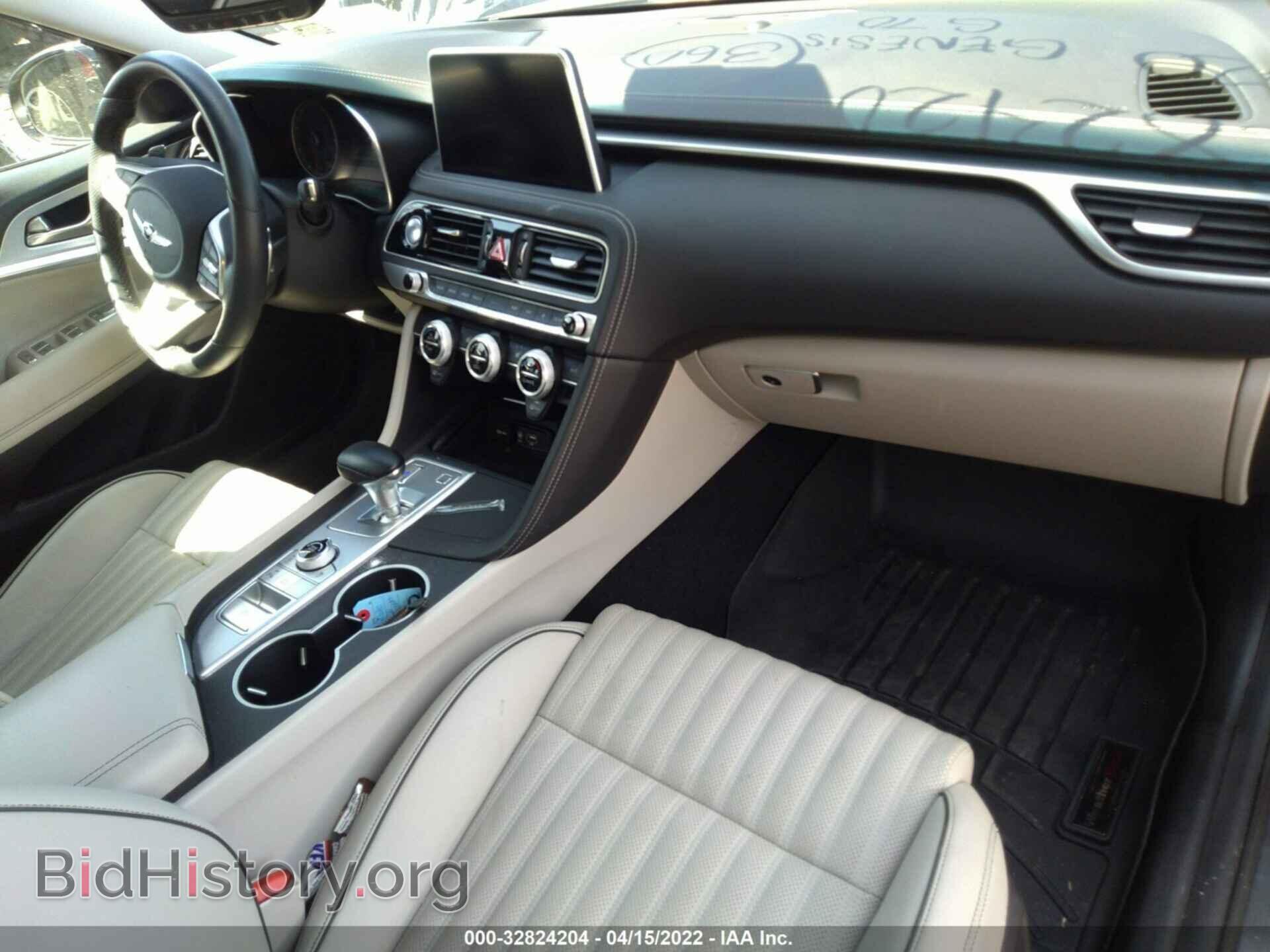 2020 GENESIS G70 - VIN: KMTG34LA1LU063768 - Фото 5