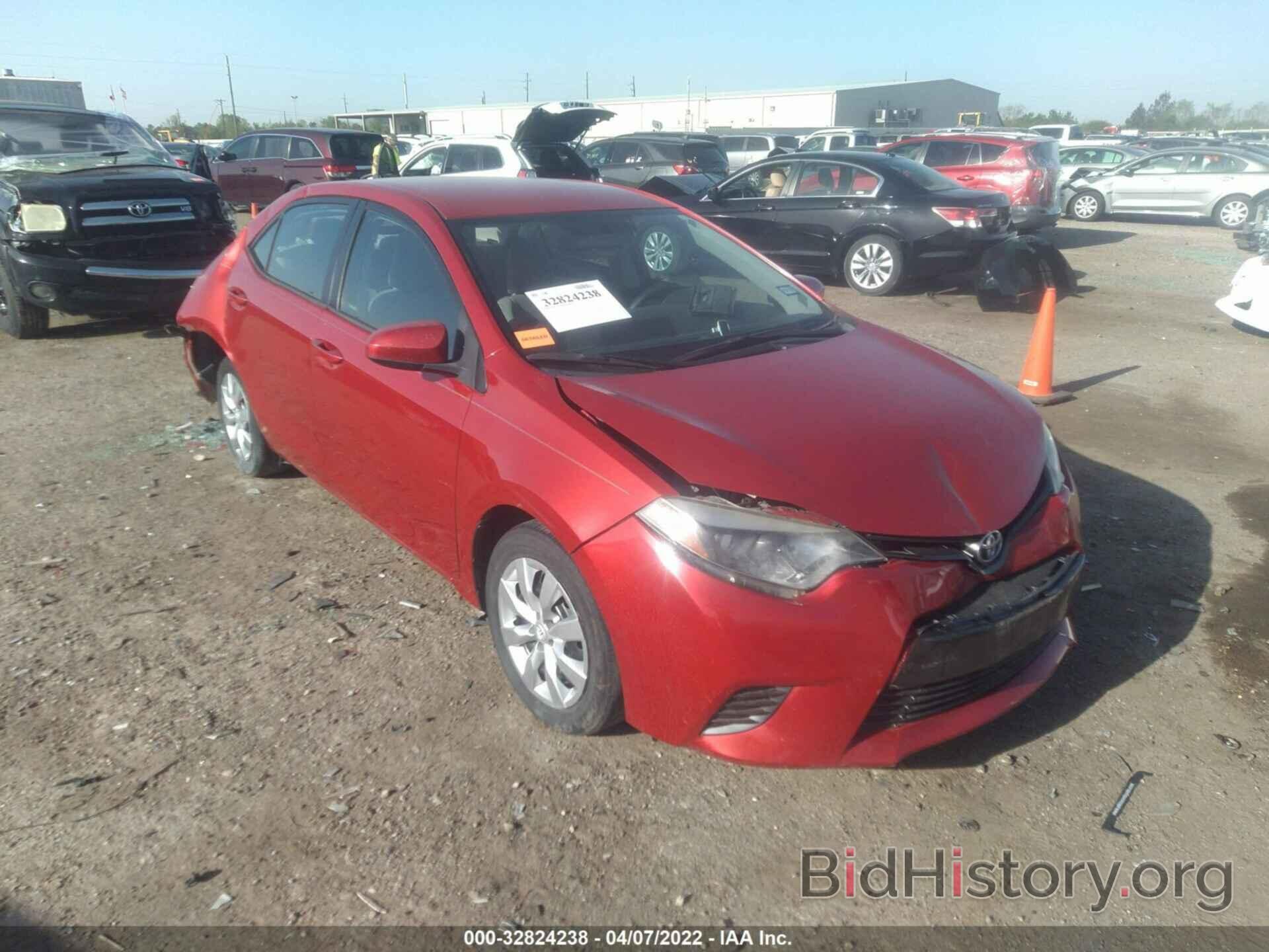 Photo 5YFBURHE5FP339367 - TOYOTA COROLLA 2015