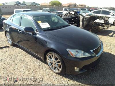 2007 Lexus IS 250, синий — VIN JTHBK262275045539, IAAI