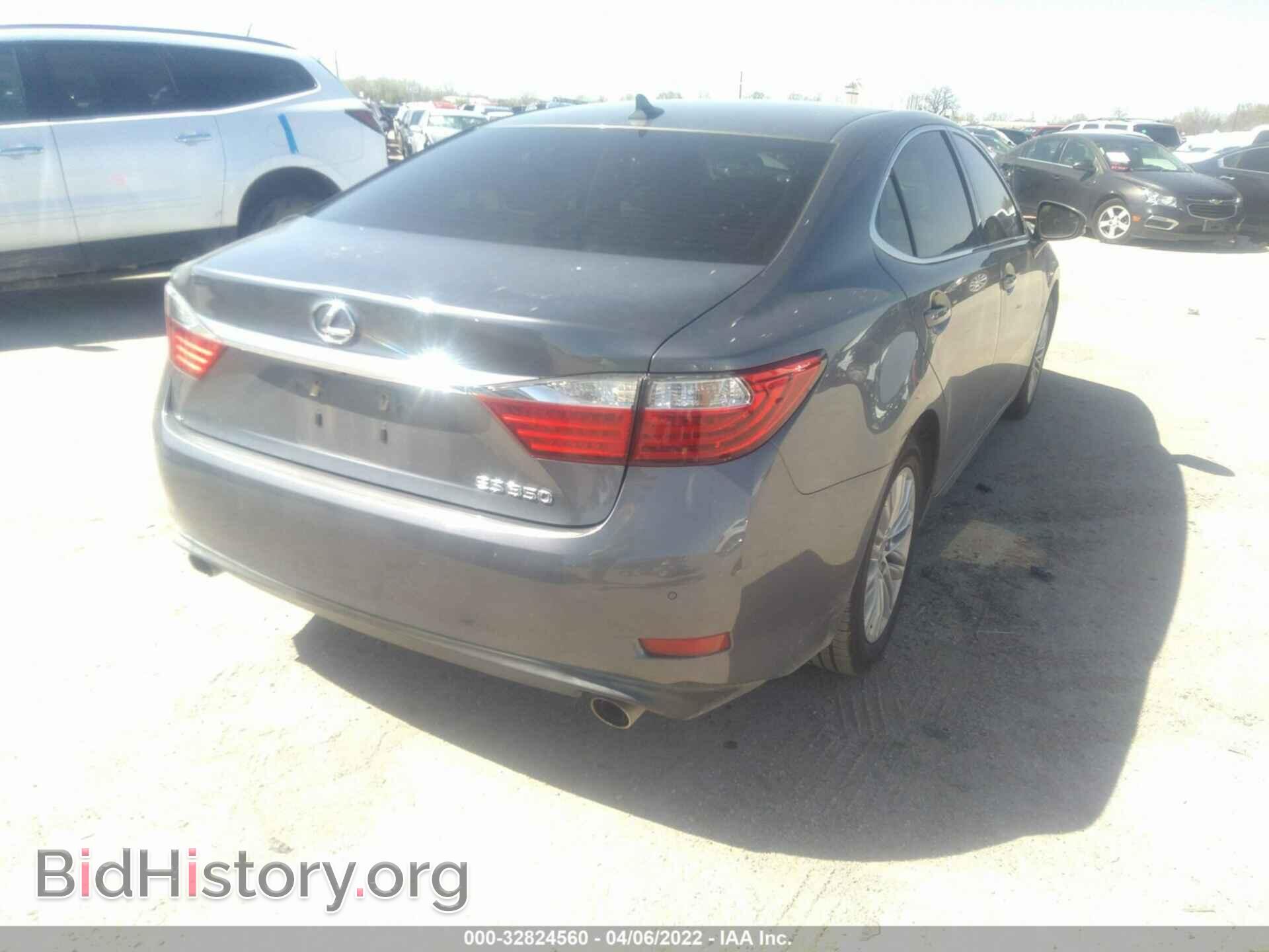 2013 LEXUS ES 350 - VIN: JTHBK1GG1D2080039 - Фото 4