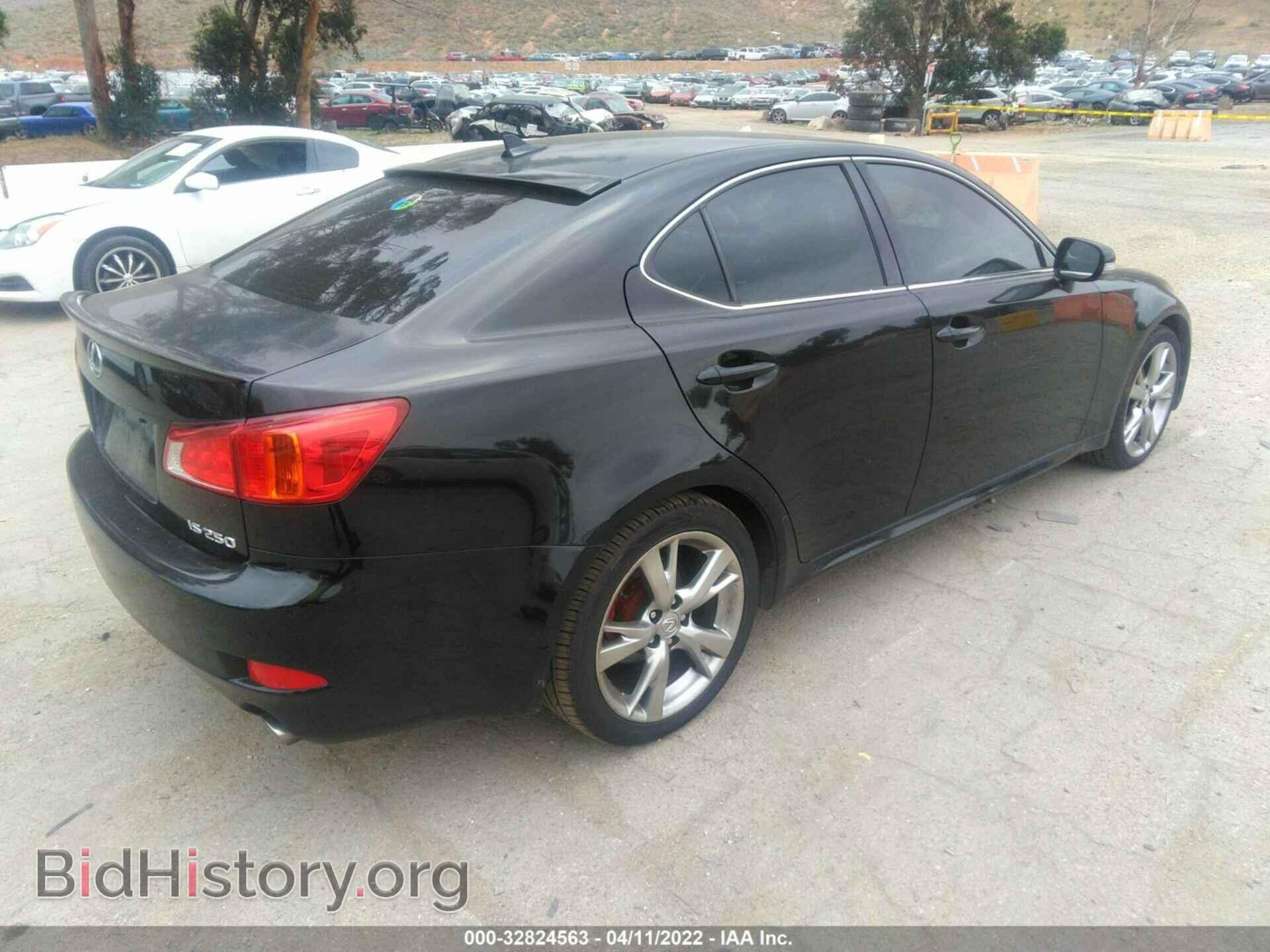 2009 LEXUS IS 250 - VIN: JTHBK262295096283 - Фото 4