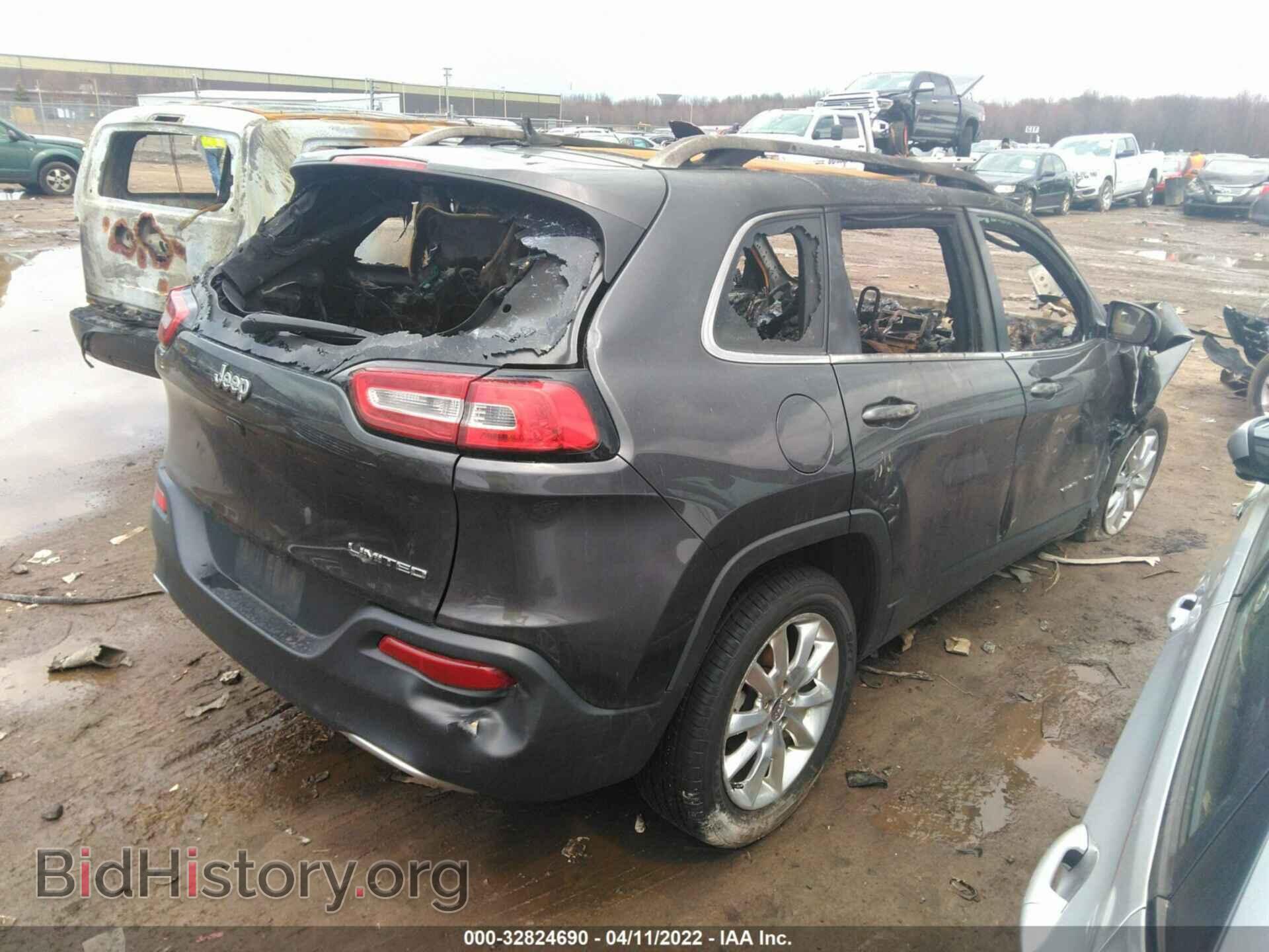 2016 JEEP CHEROKEE - VIN: 1C4PJLDB7GW200373 - Фото 4