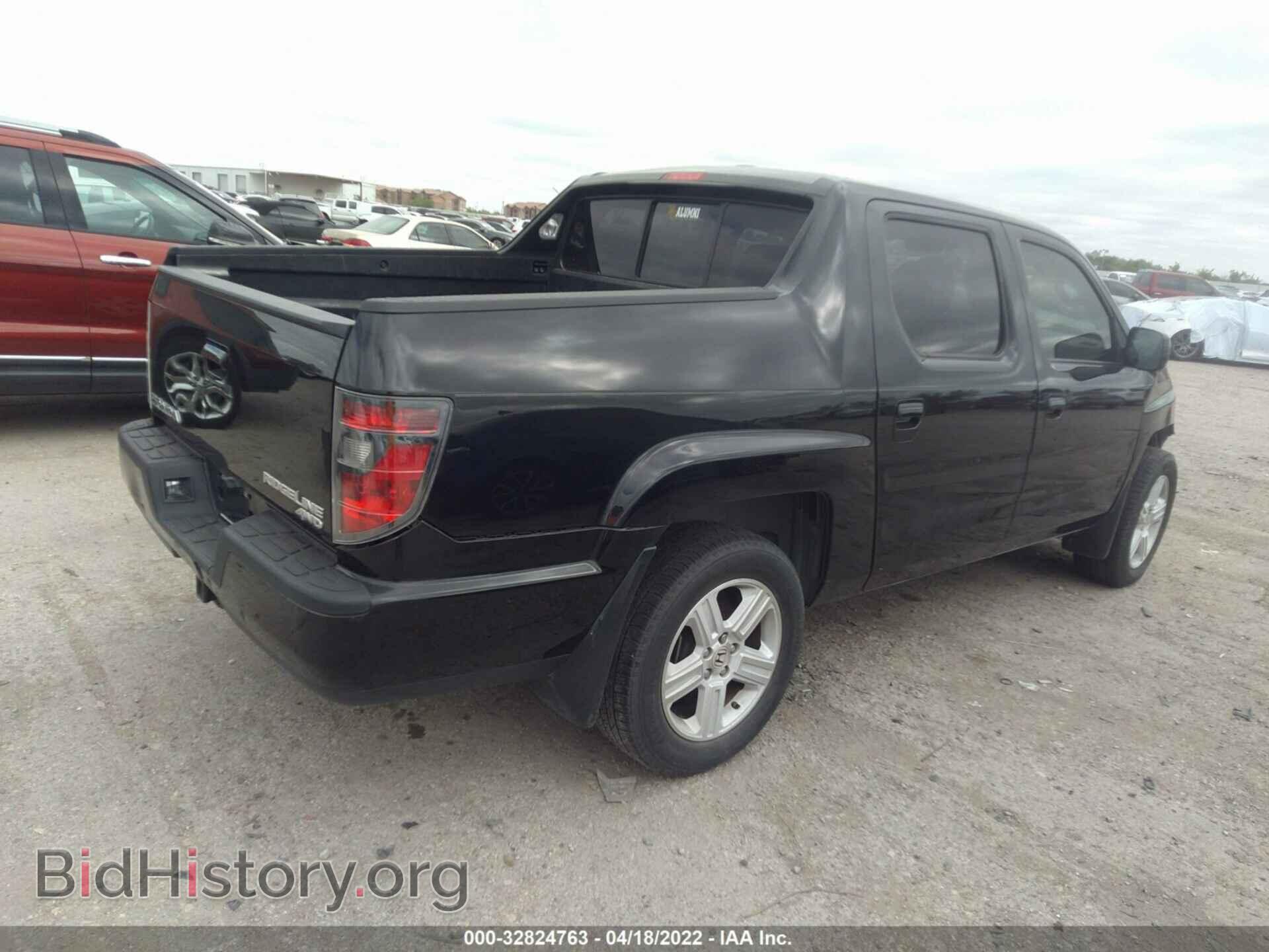 2013 HONDA RIDGELINE - VIN: 5FPYK1F54DB009871 - Фото 4