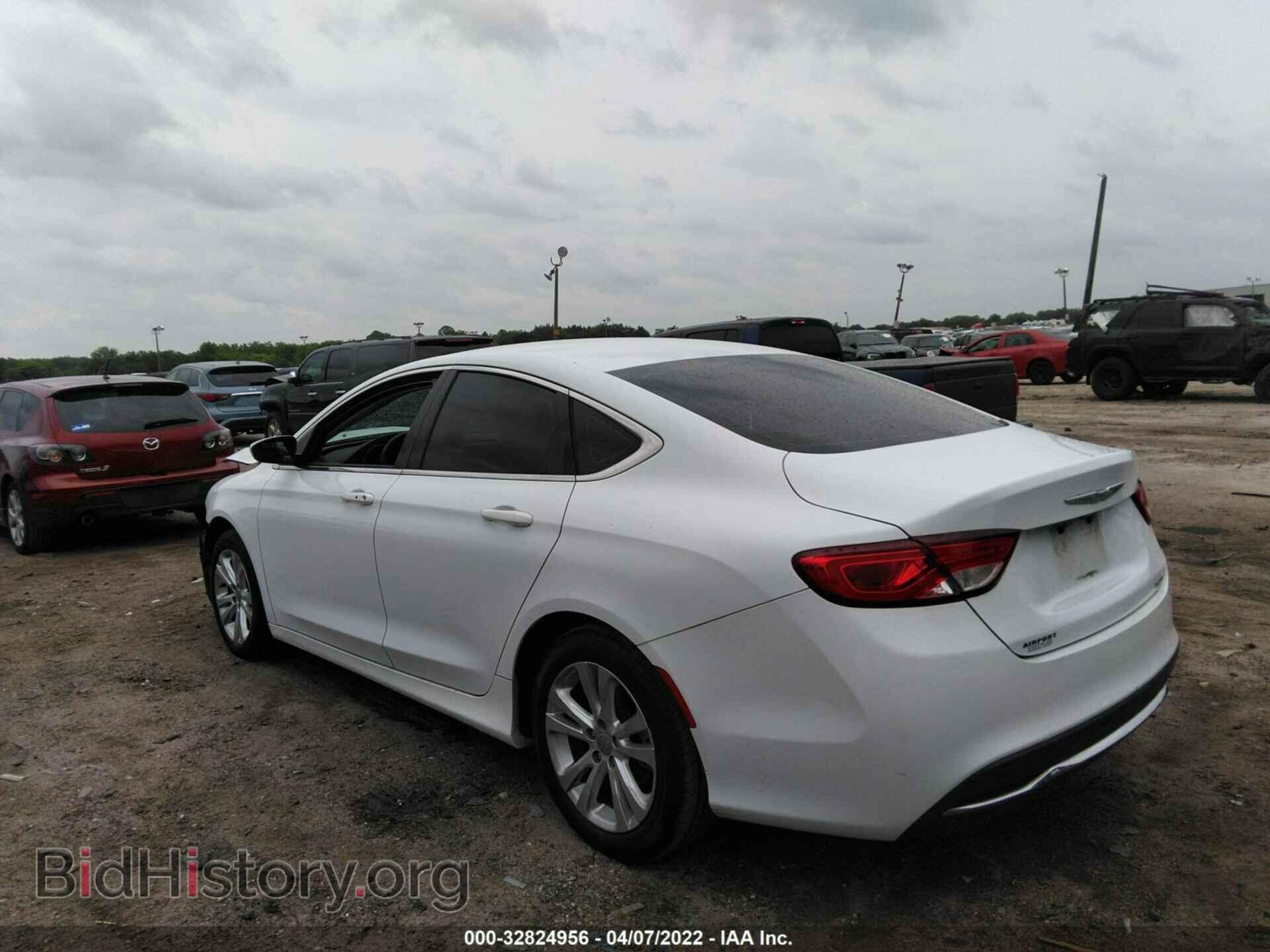 2016 CHRYSLER 200 - VIN: 1C3CCCABXGN108391 - Фото 3