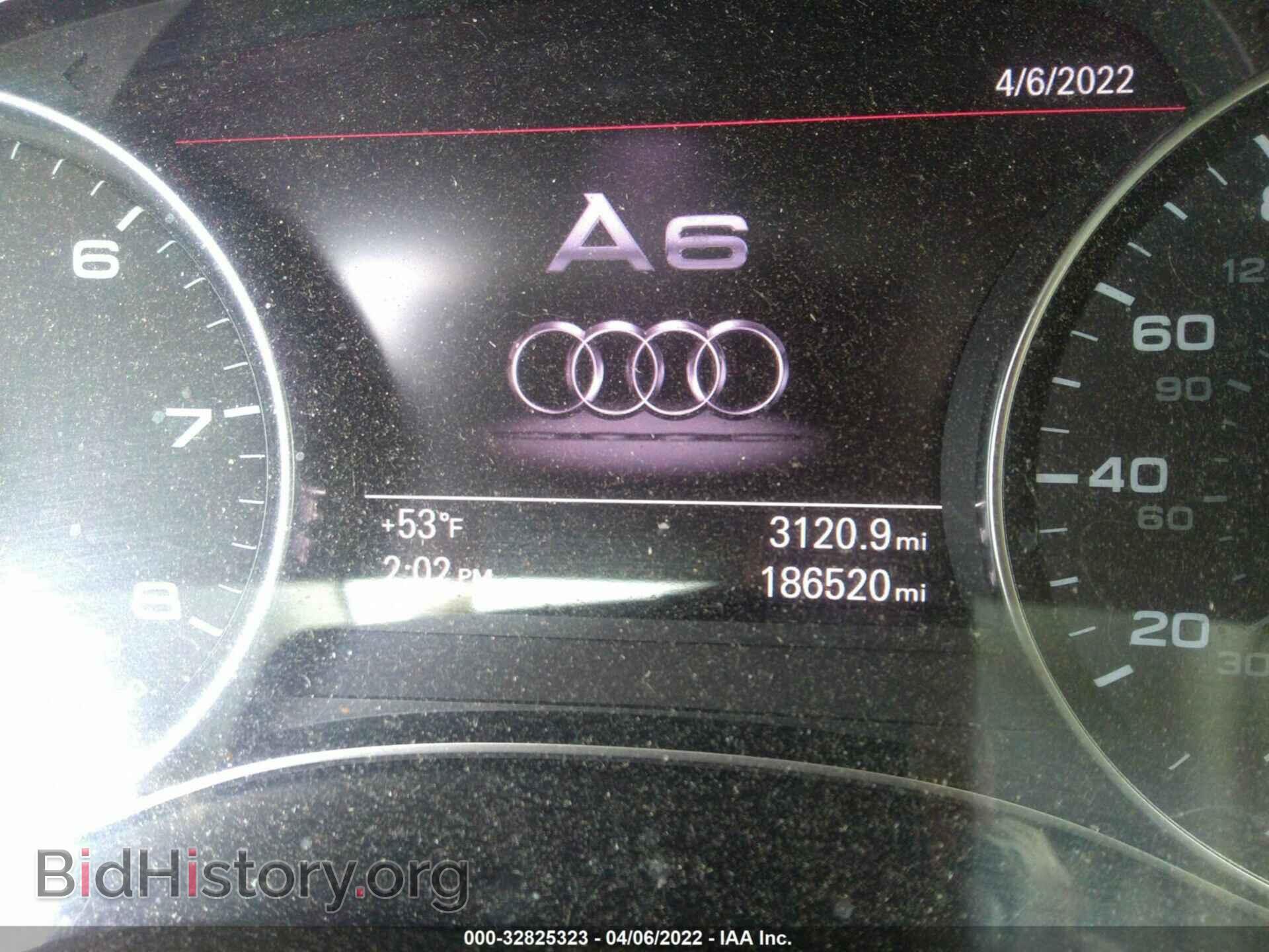2012 AUDI A6 - VIN: WAUBGAFC3CN006598 - Фото 7