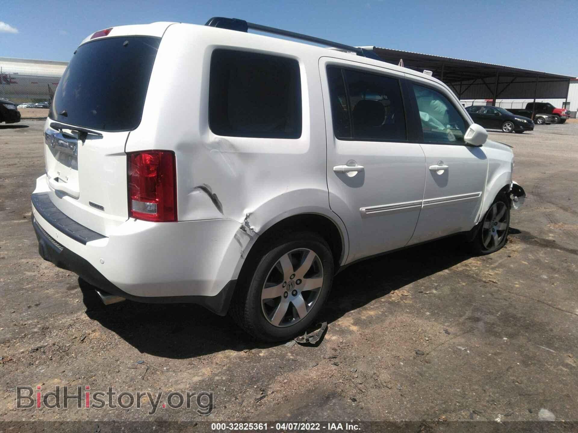 2015 HONDA PILOT - VIN: 5FNYF3H91FB023867 - Фото 4