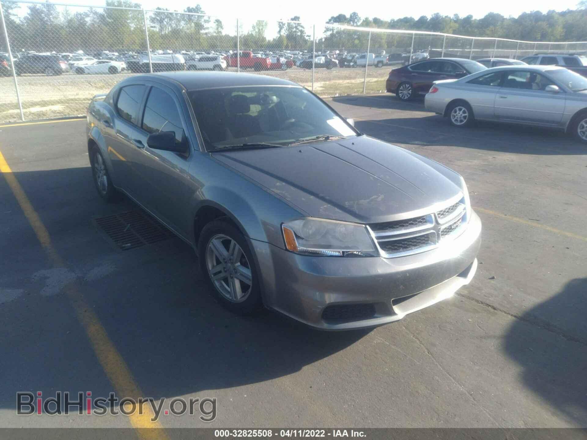 Фотография 1C3CDZAG3DN689496 - DODGE AVENGER 2013
