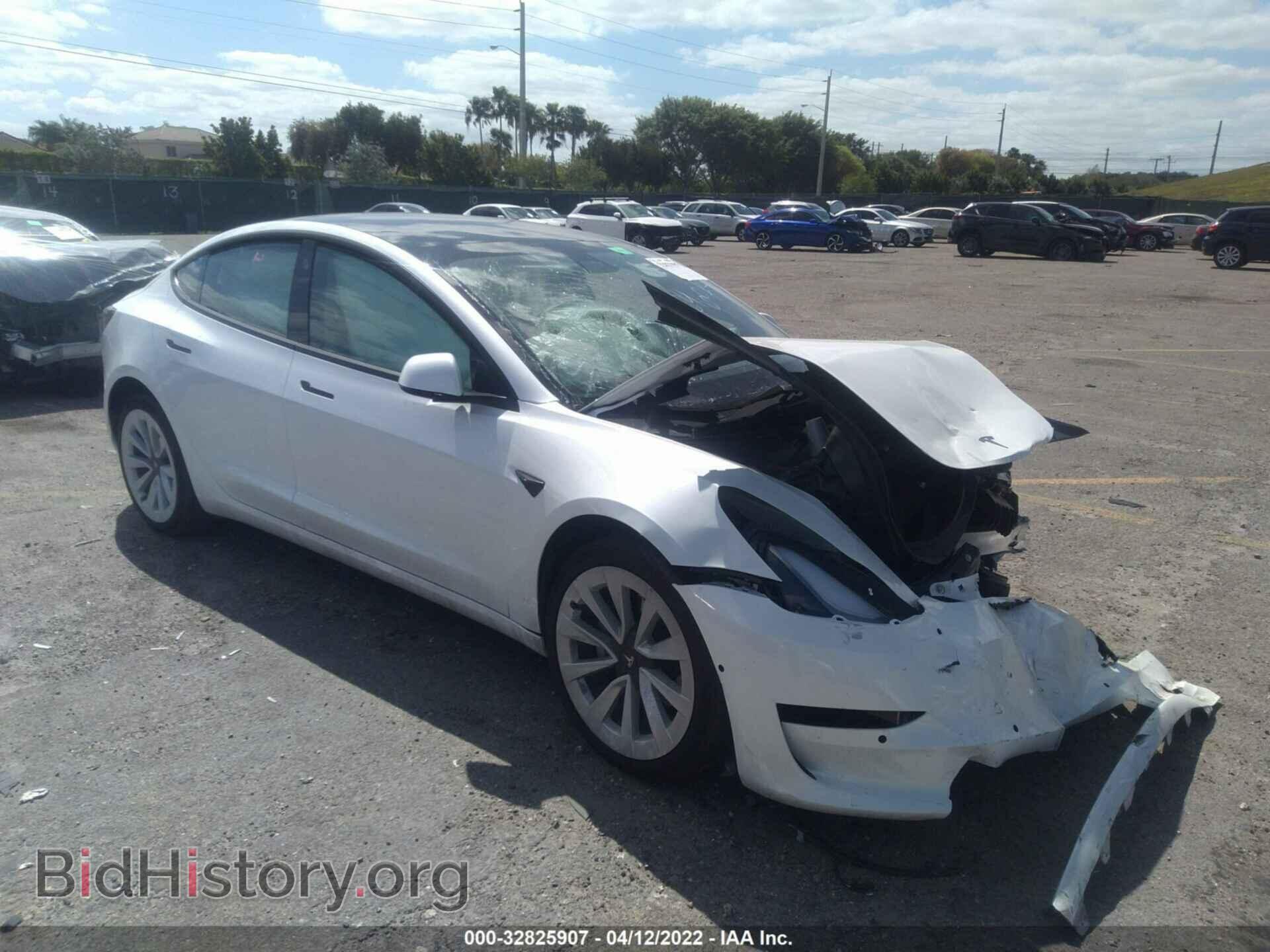 Photo 5YJ3E1EAXMF046075 - TESLA MODEL 3 2021