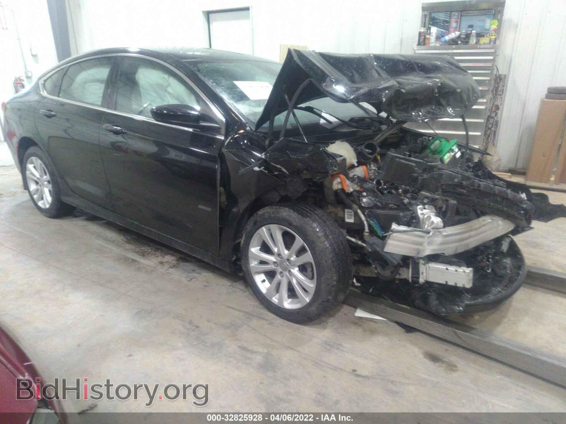 Фотография 1C3CCCAB9GN106809 - CHRYSLER 200 2016