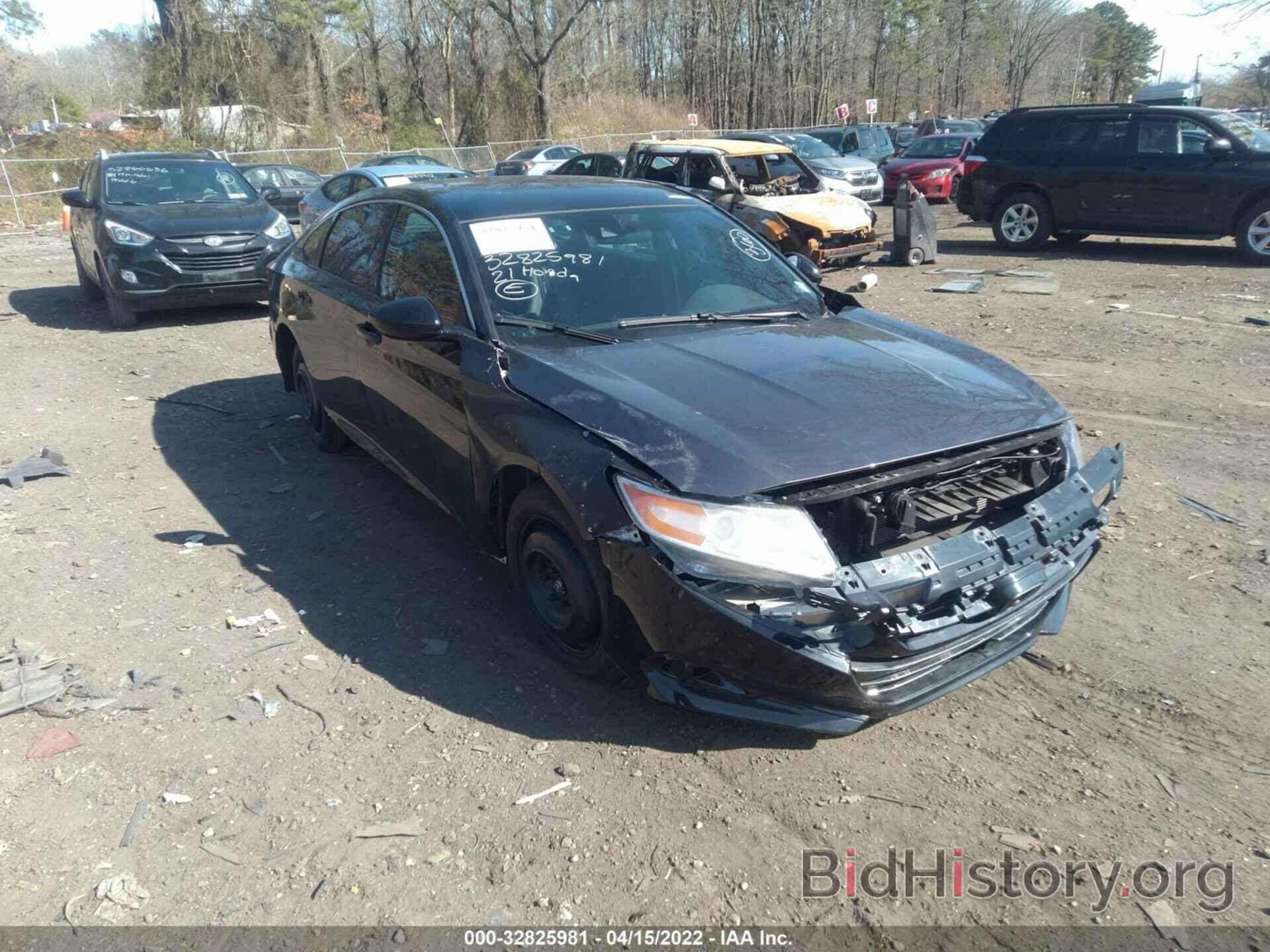 Photo 1HGCV1F45MA052305 - HONDA ACCORD SEDAN 2021