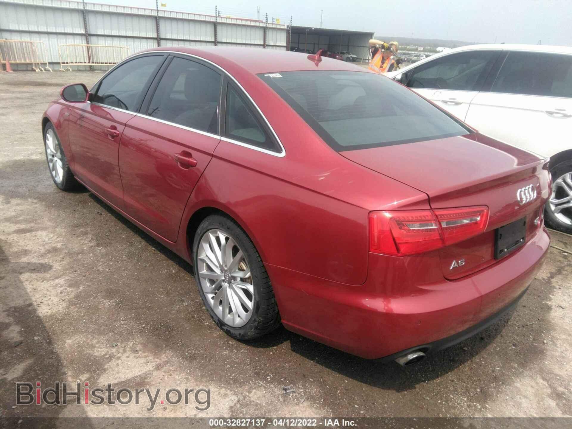 2012 AUDI A6 - VIN: WAUGGAFC9CN045198 - Фото 3